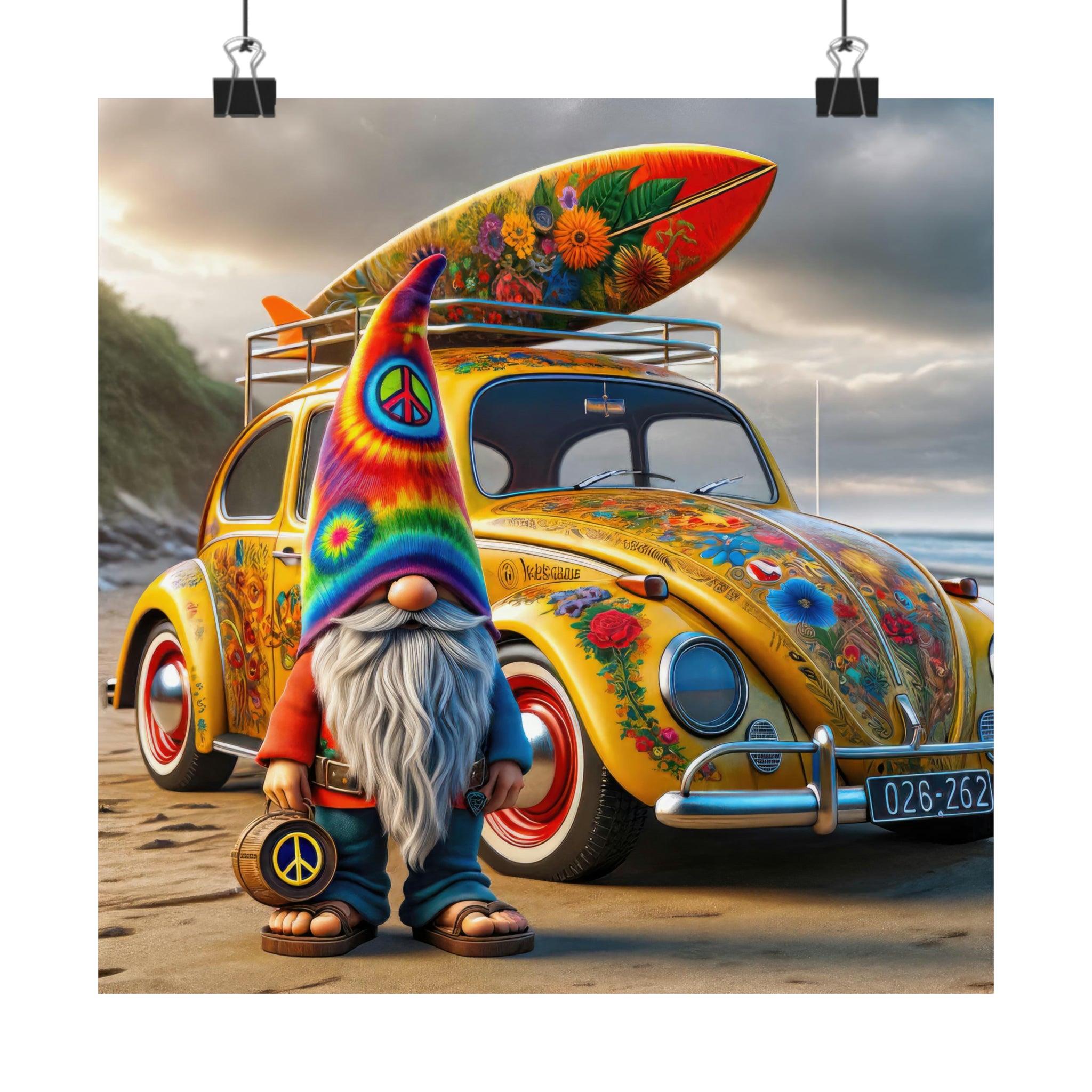 La misión costera de Rainbow Nomad Póster