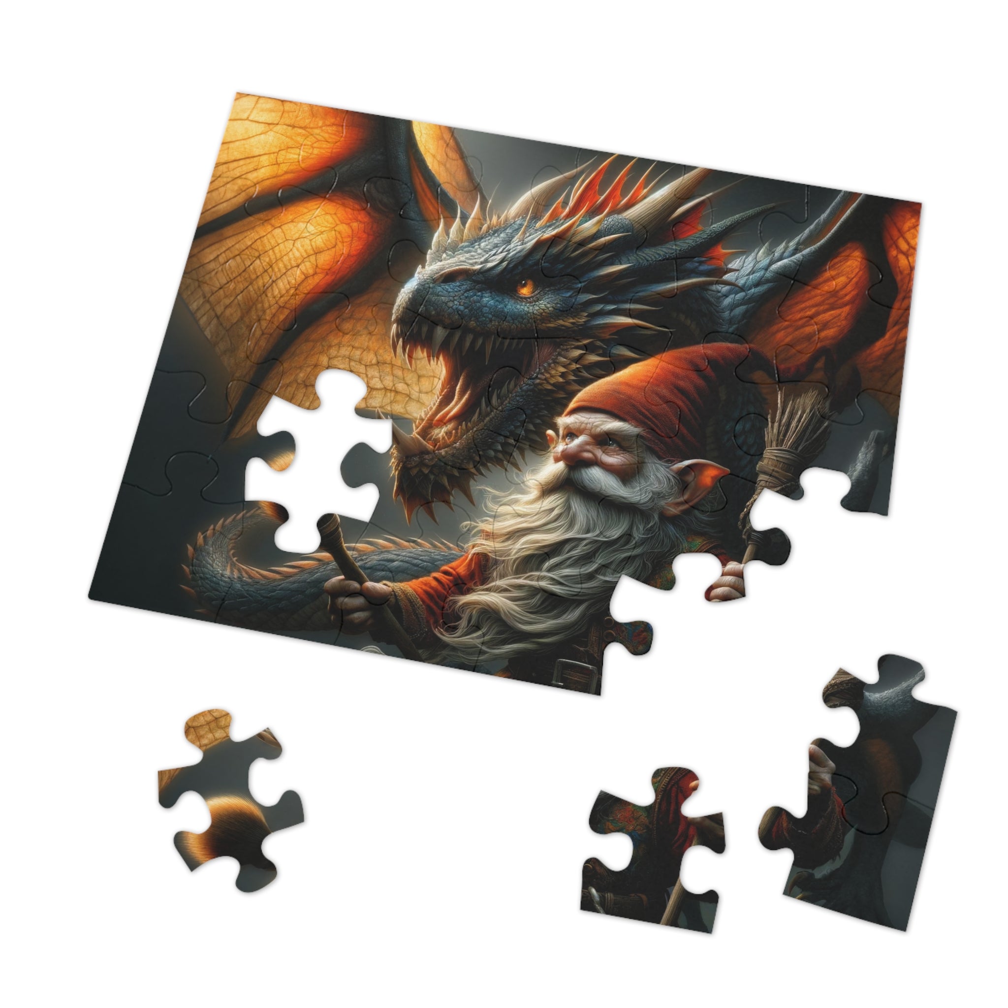The Gnome's Dragon Jigsaw Puzzle