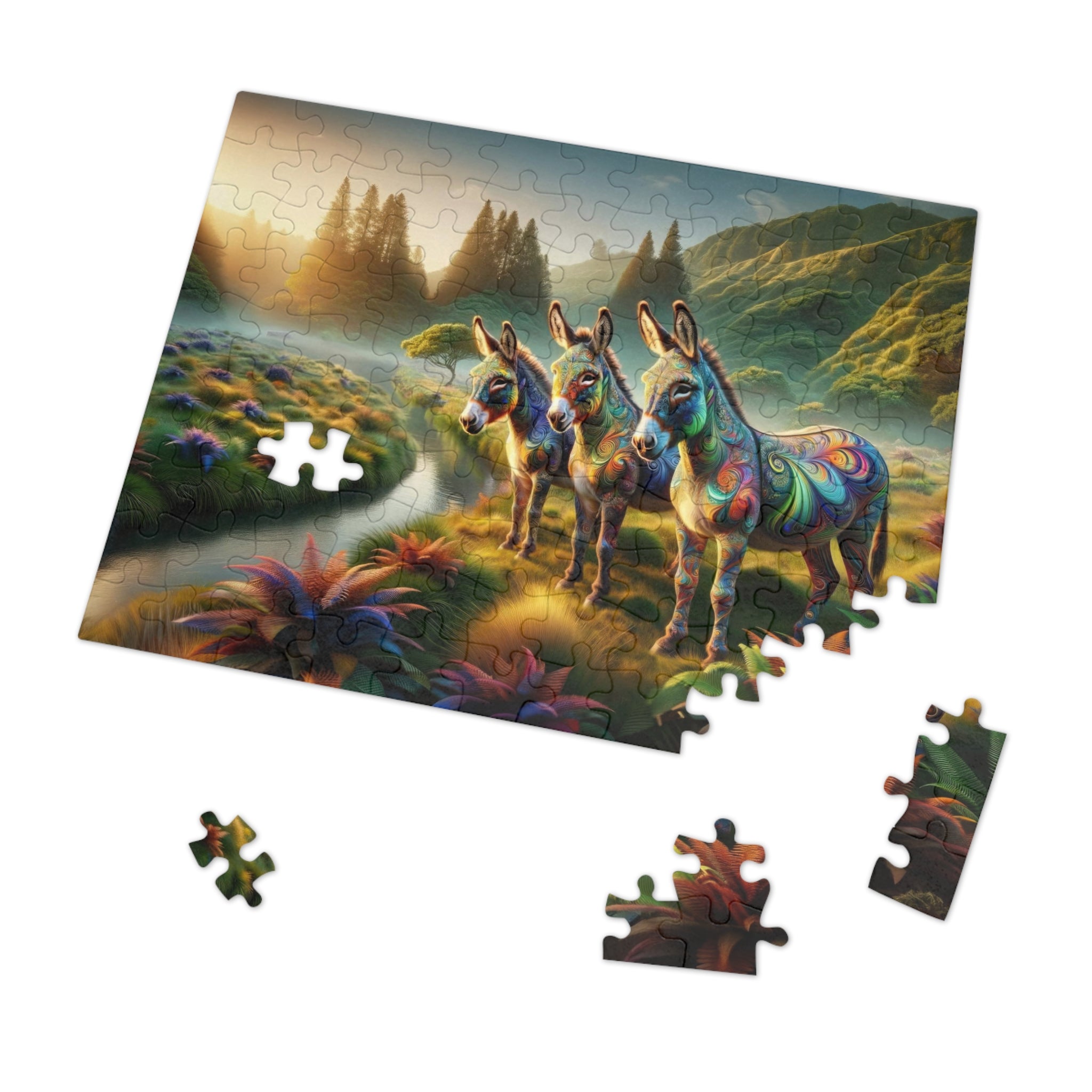 The Enchanted Donkeys Jigsaw Puzzle