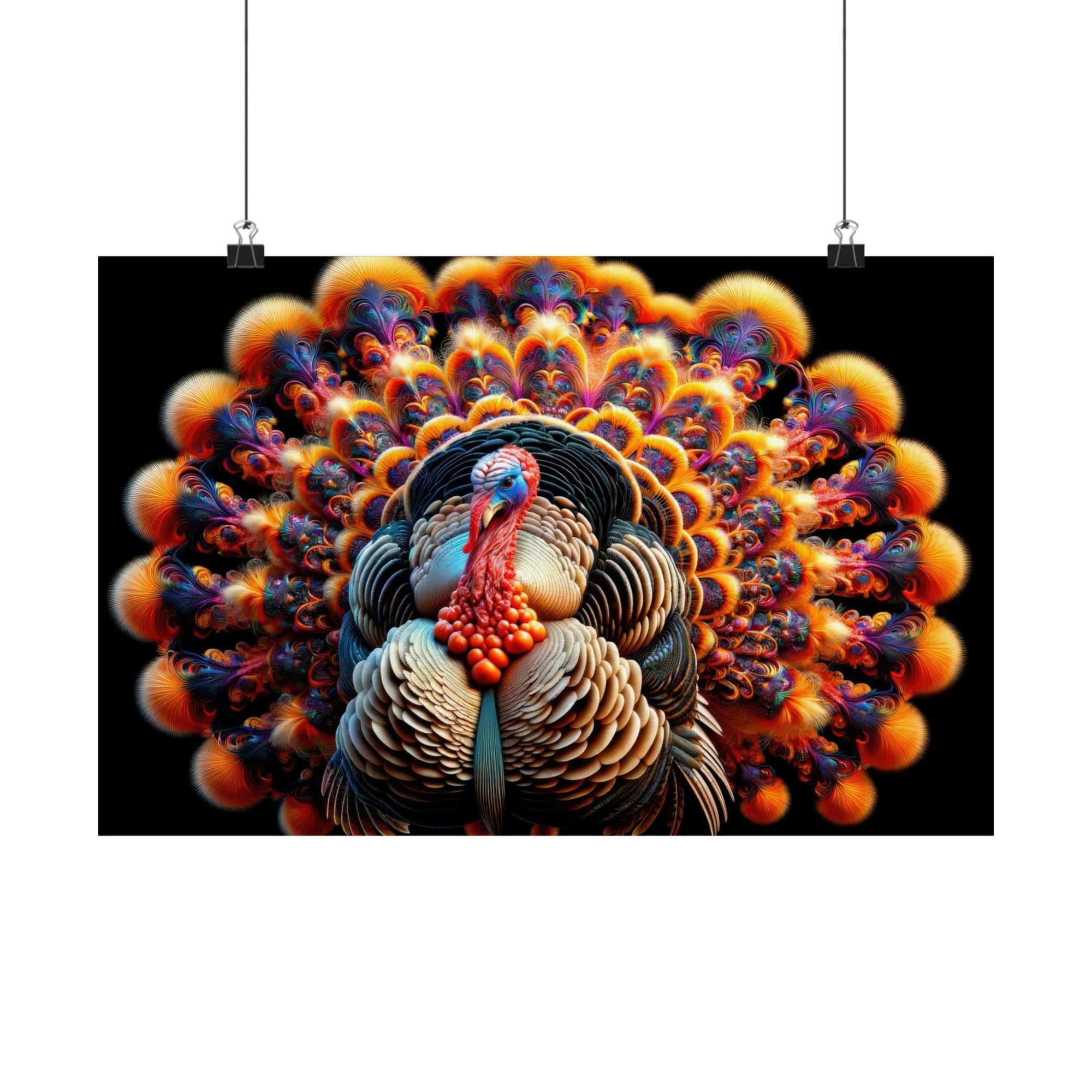 Gobble fractale Poster