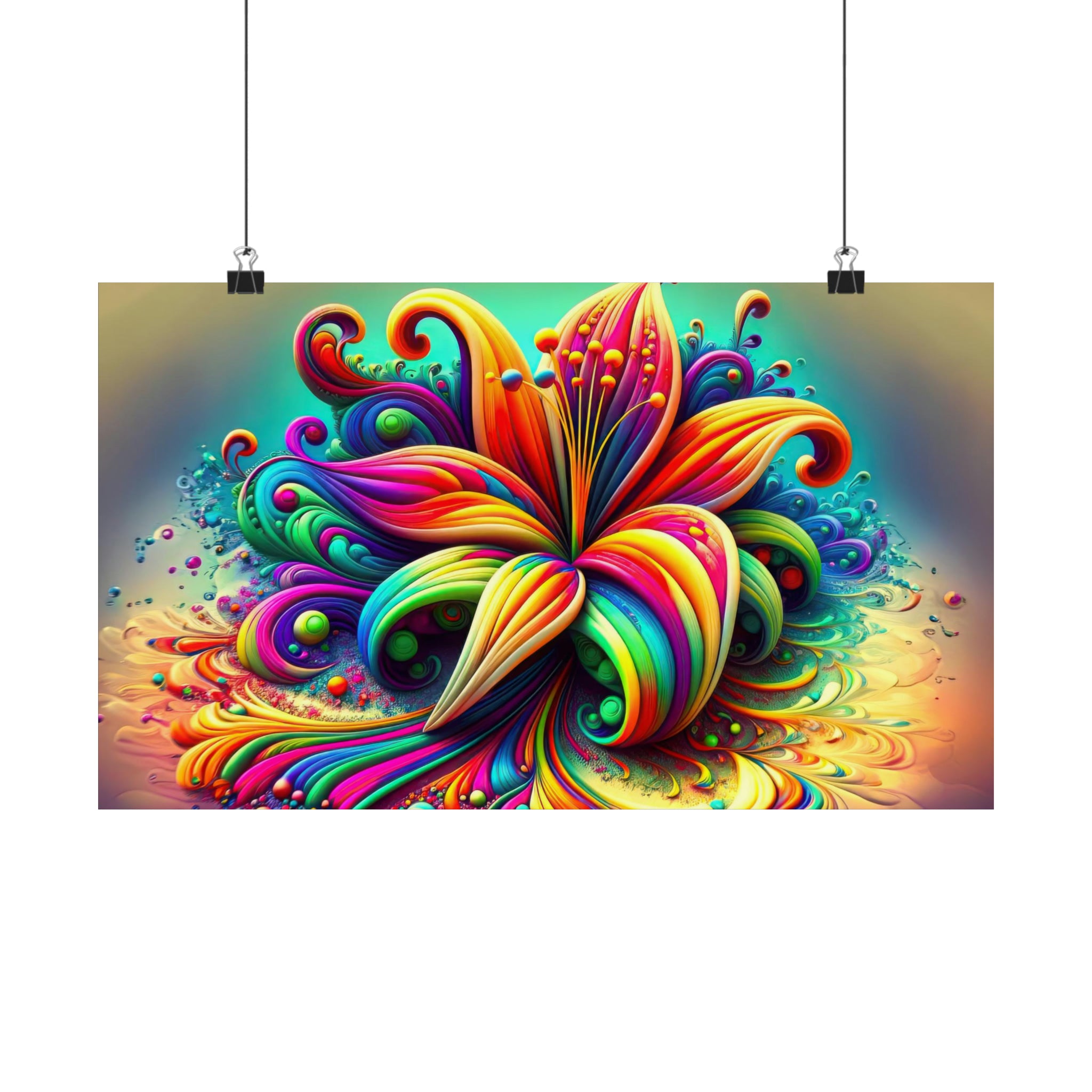 Observateur d'étoiles exubérant Poster