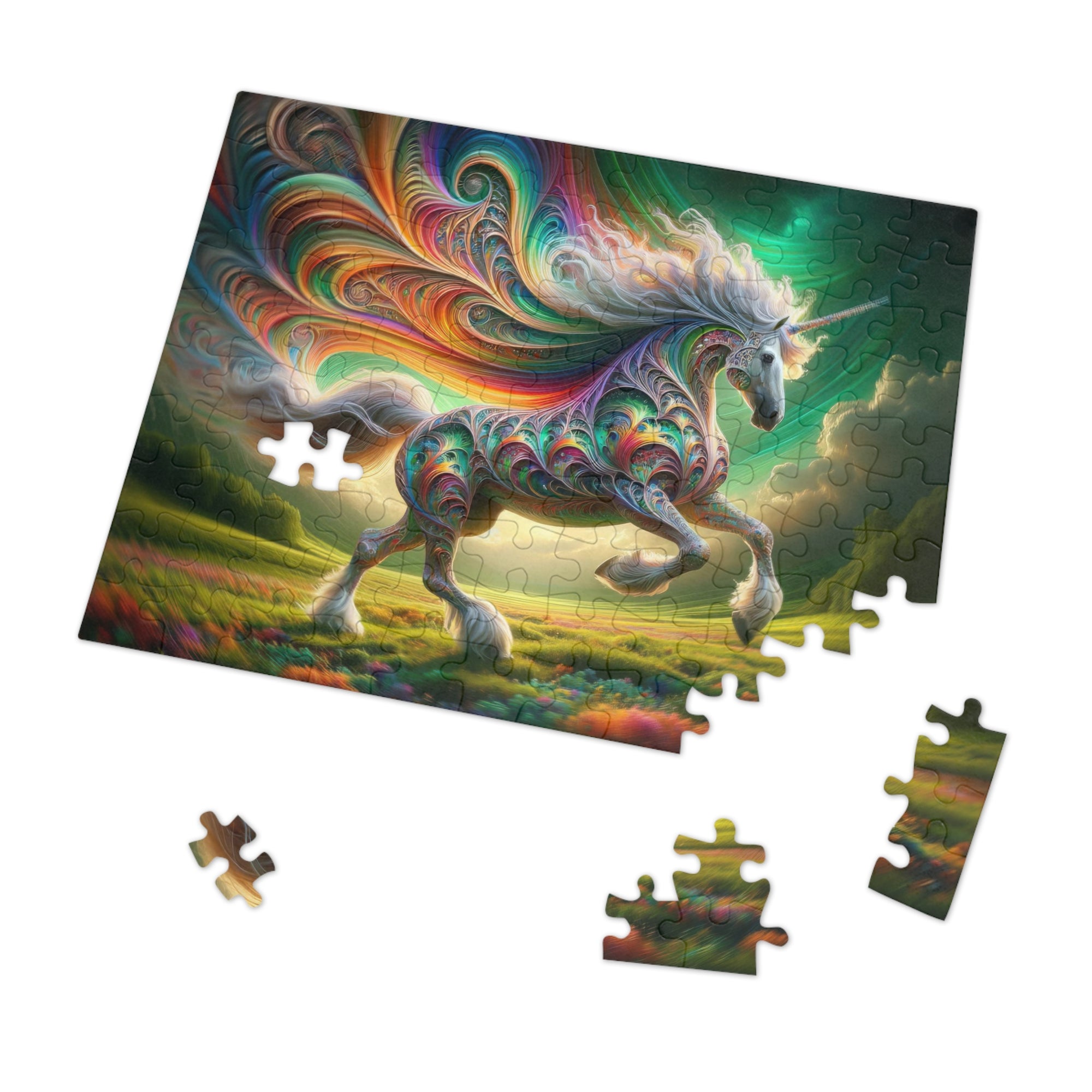 Spectral Spirals Jigsaw Puzzle