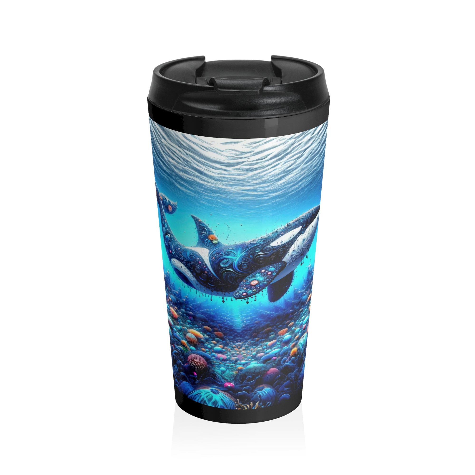 Whispers of the Whorled Waters Travel Mug