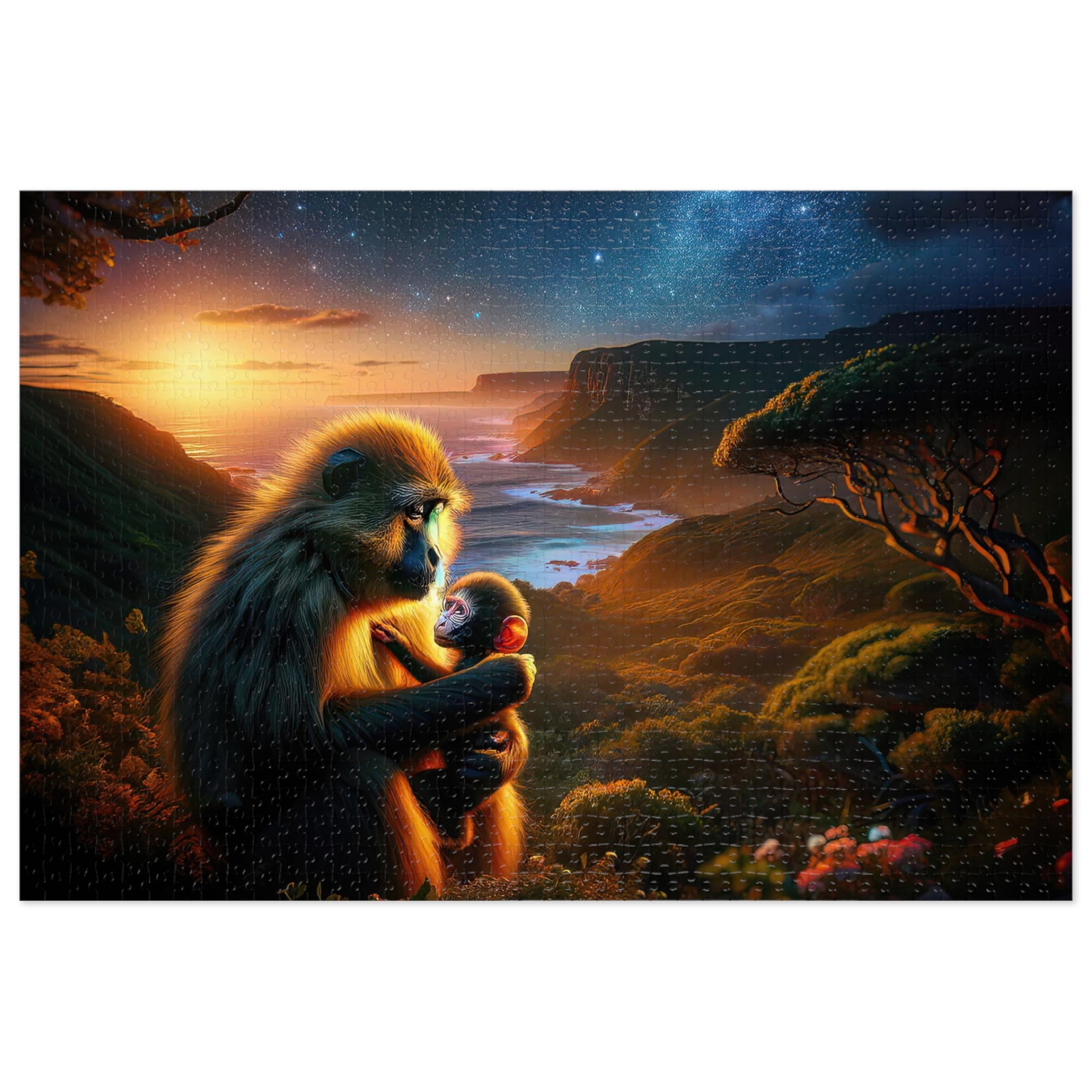 The Cradle of Dawn's First Light Jigsaw Puzzle