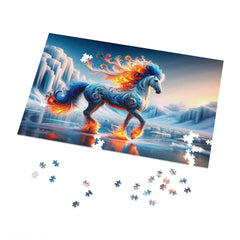 Ablaze Amongst the Glacial Spires Puzzle