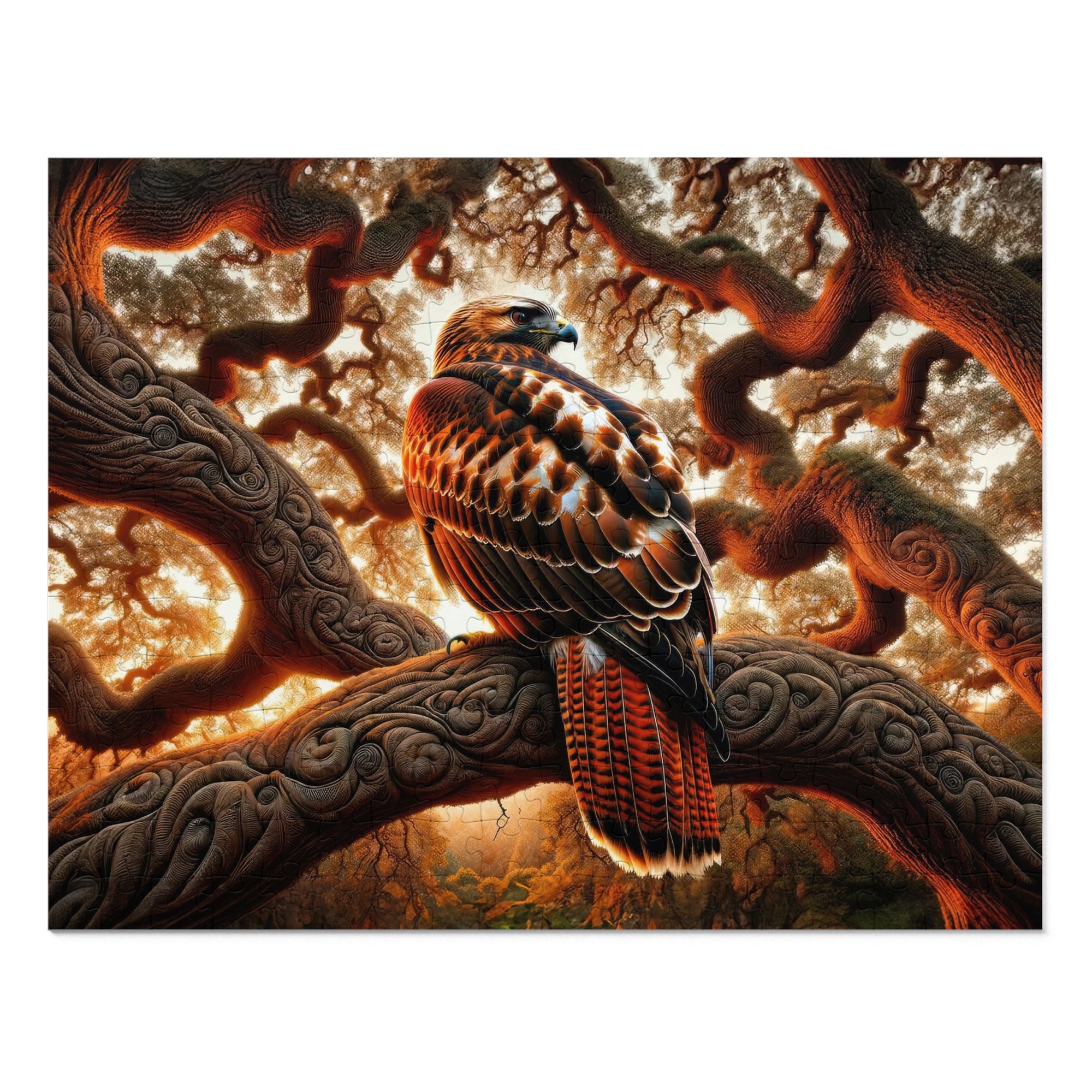 Guardian of the Twisted Oaks Jigsaw Puzzle