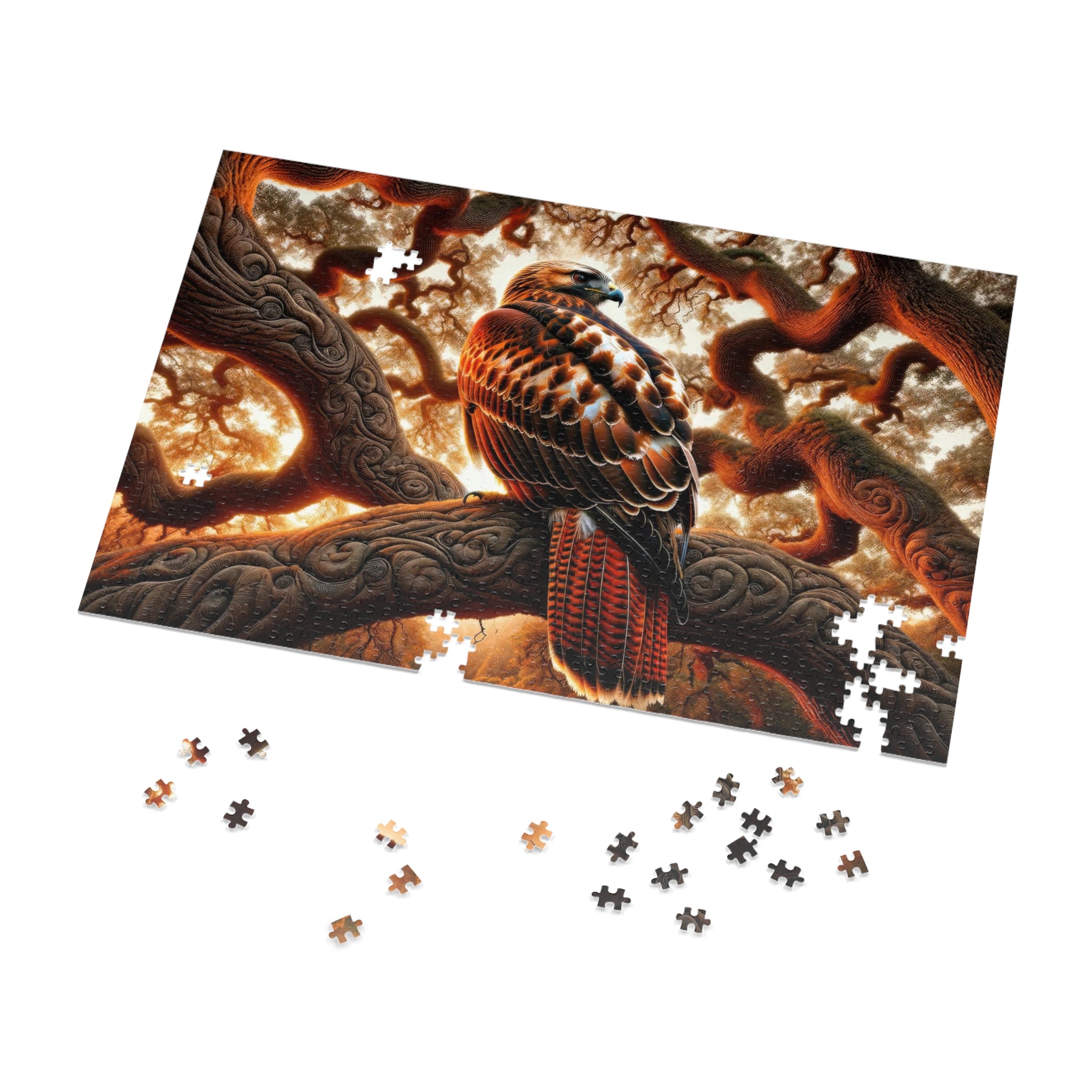 Guardian of the Twisted Oaks Jigsaw Puzzle