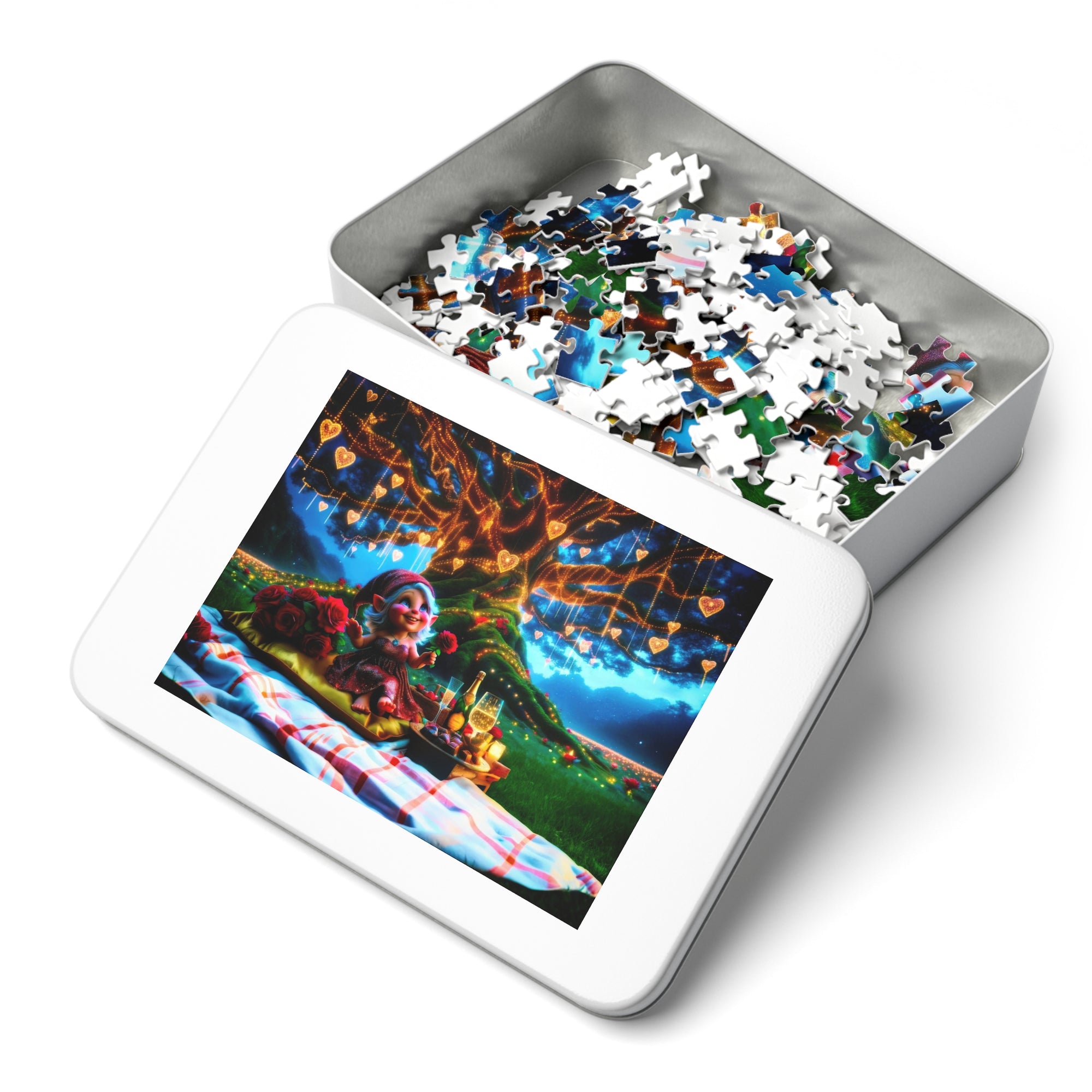 Iceglitter's Enchanting Valentine Jigsaw Puzzle