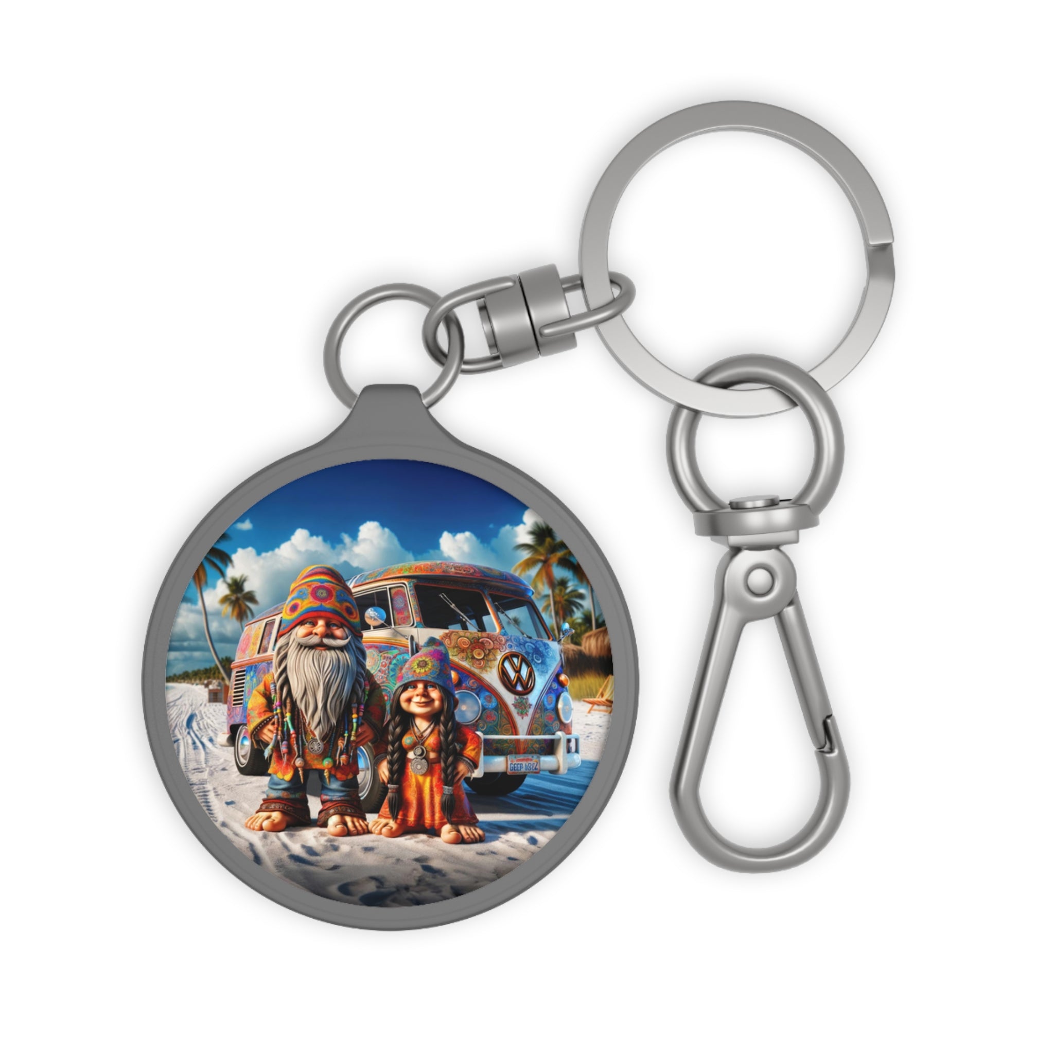 Nomadic Nostalgia Keyring Tag