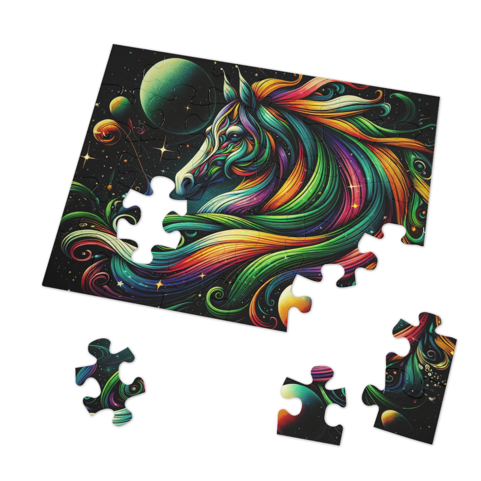 Orbital Elegance Jigsaw Puzzle