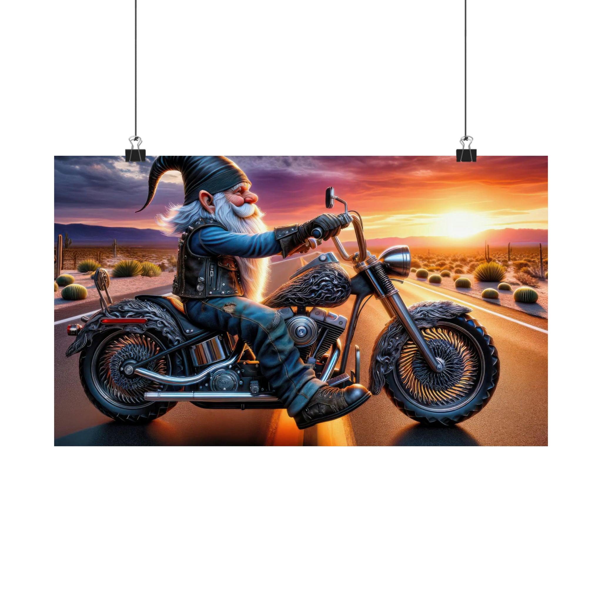 L'autoroute d'un gnome vers l'aventure Poster