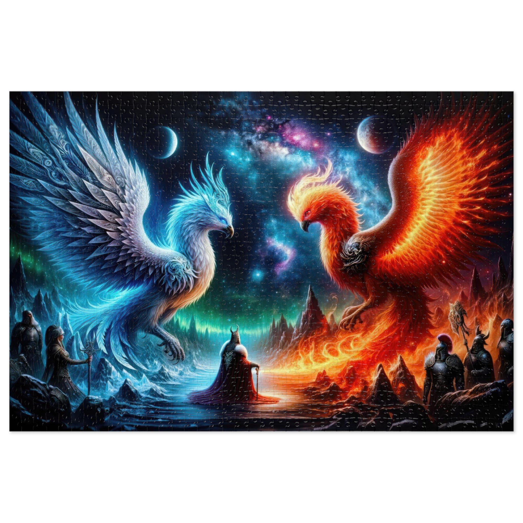 Convergence of Celestial Guardians Jigsaw Puzzle