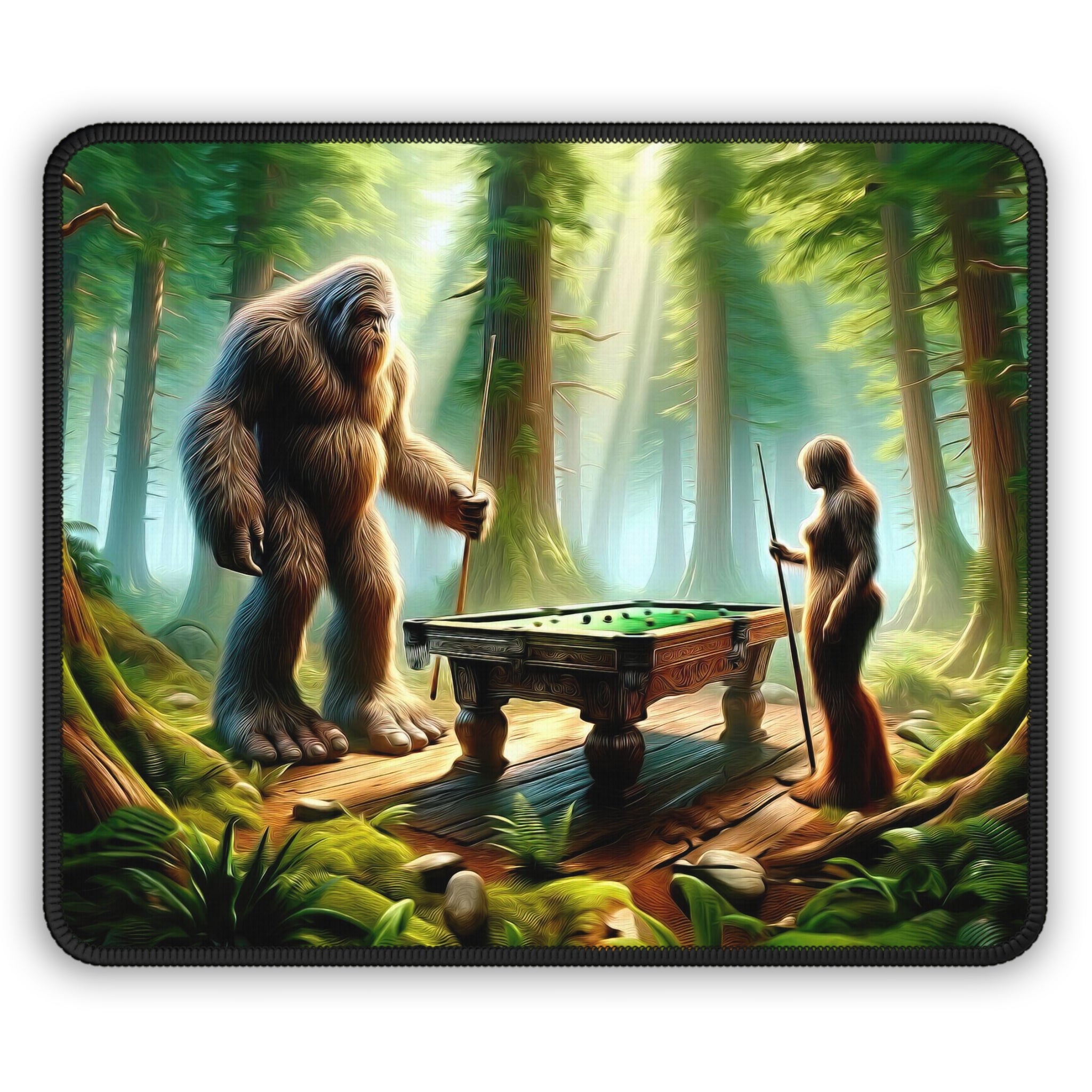 Mystic Woods Pool Game Gaming Mouse Pad