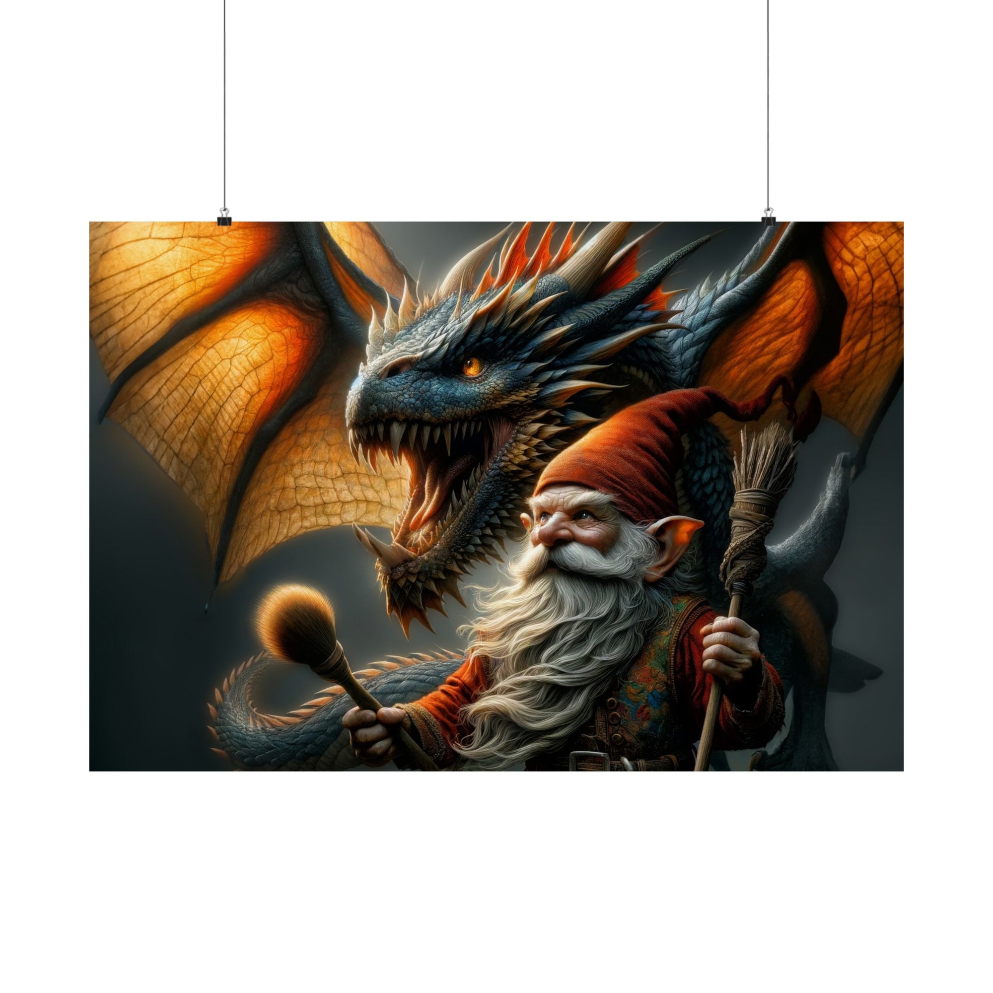 Le dragon du Gnome Poster