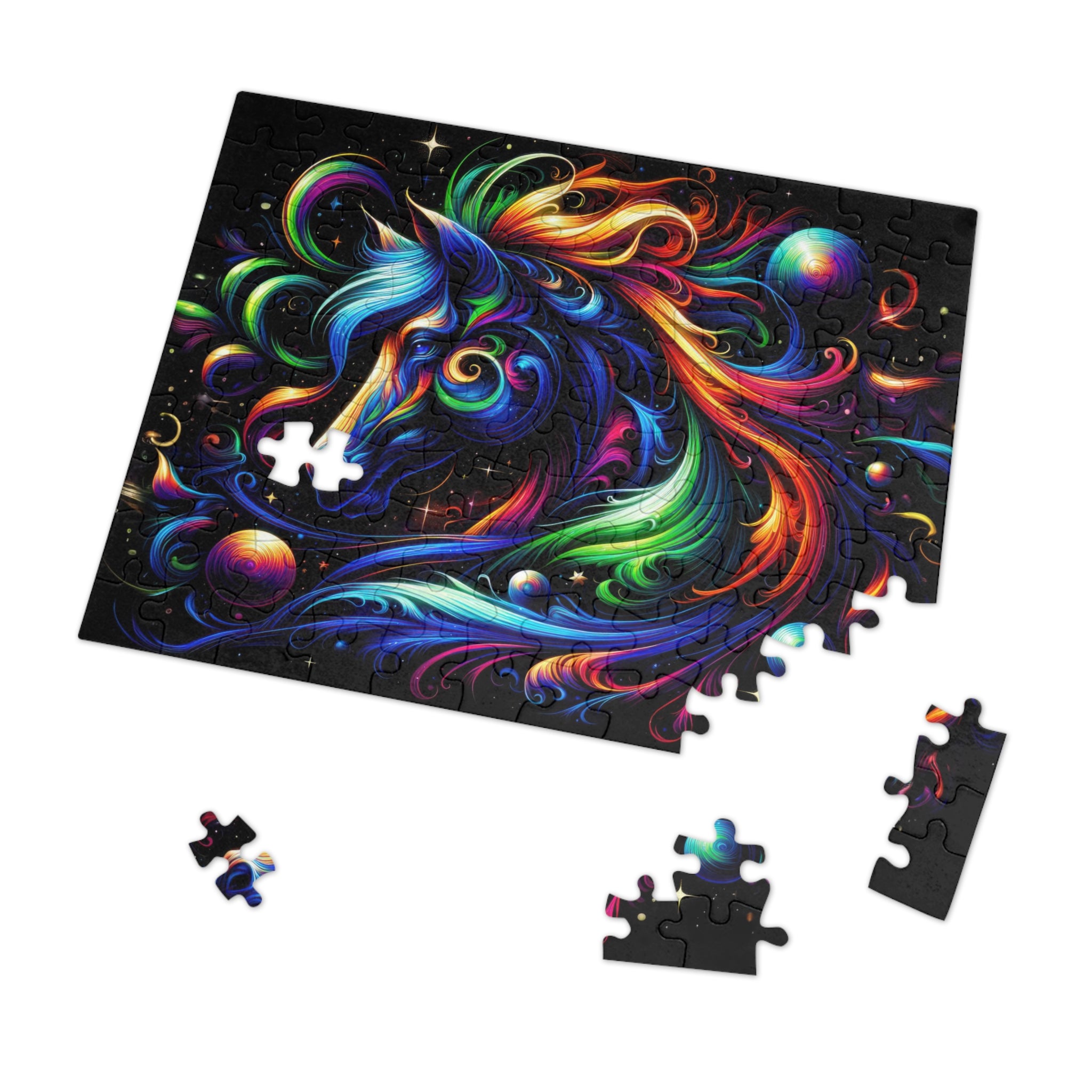 Puzzle Cascade Cosmique