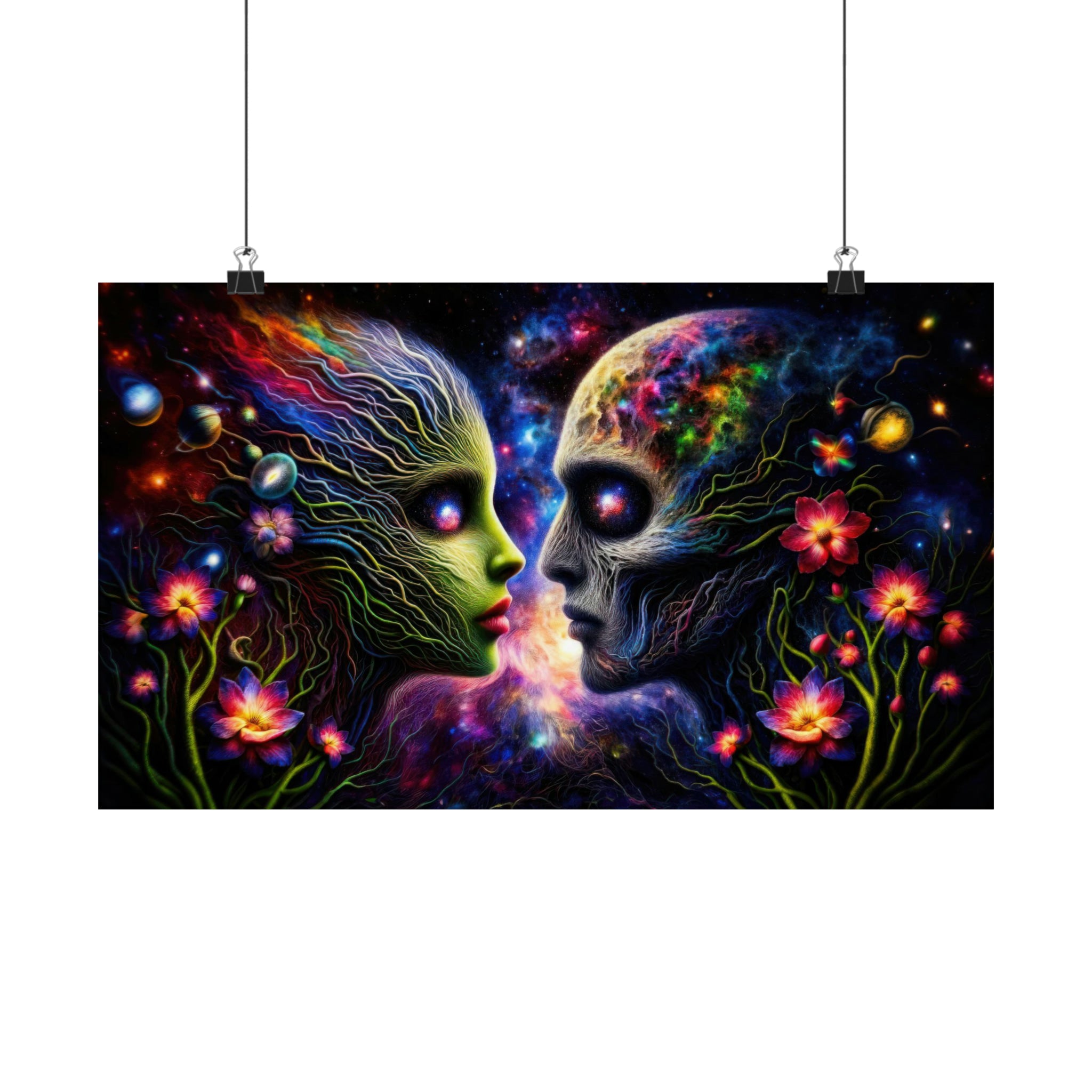 Galactic Symbiosis Poster