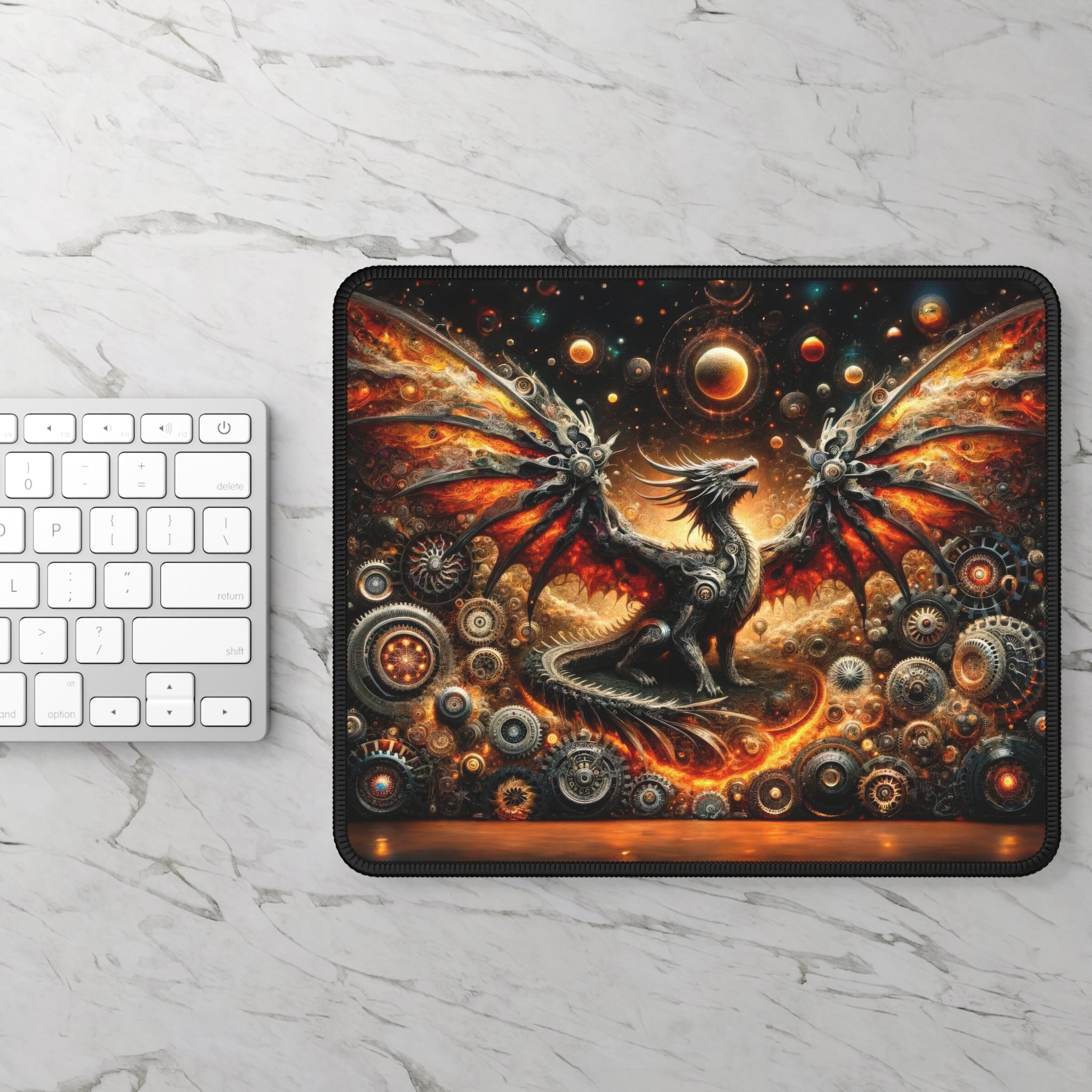 Le tapis de souris de jeu Automaton Dragon
