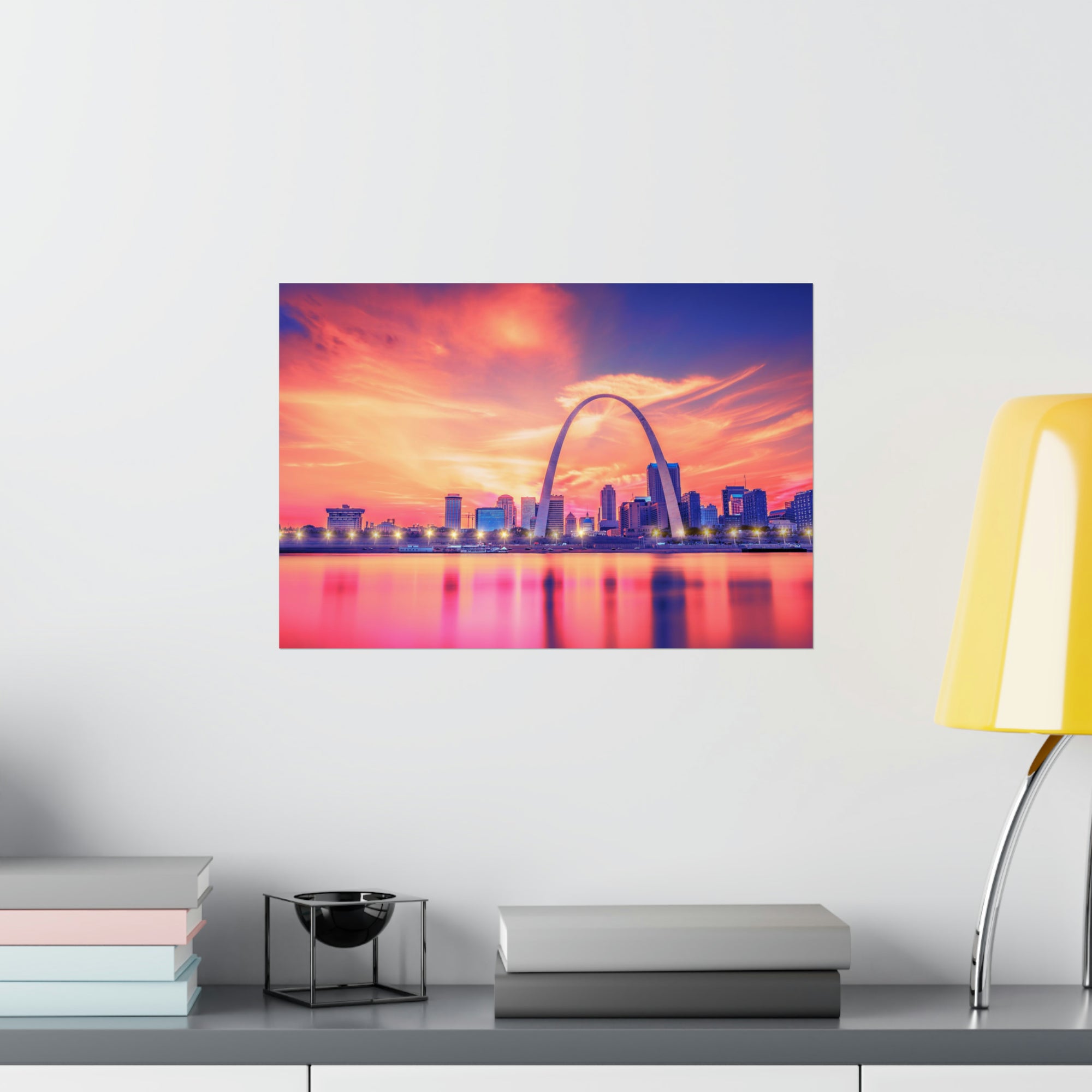 Saint Louis In Pinks Poster