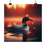 Lone Loon Poster
