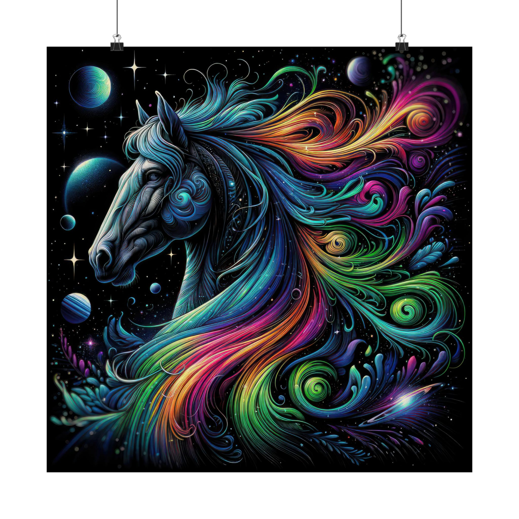 Spirales stellaires Poster