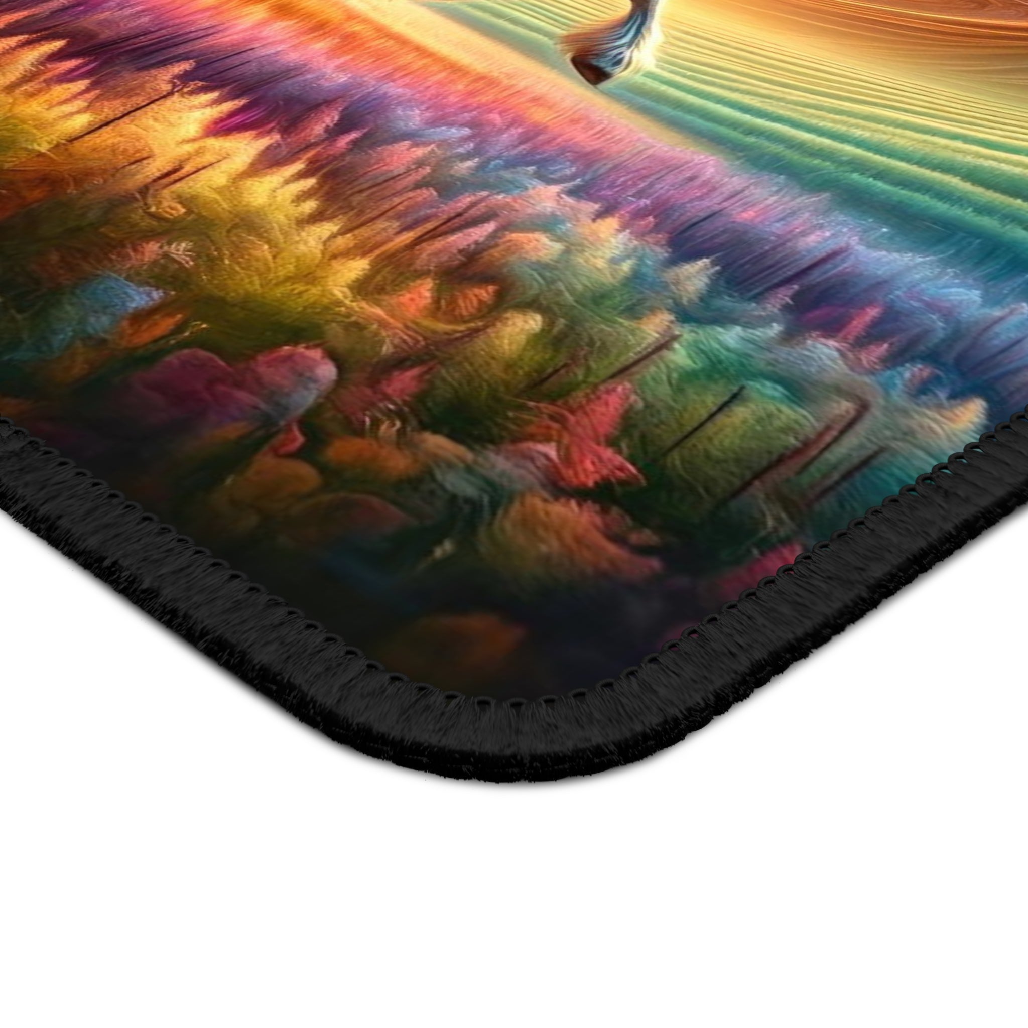 Tapis de souris de jeu La danse des couleurs