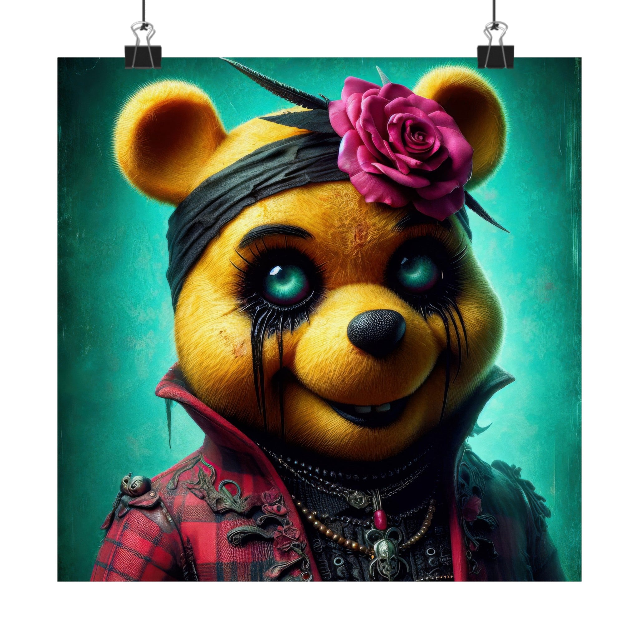 The Plush Poet's Persona Poster