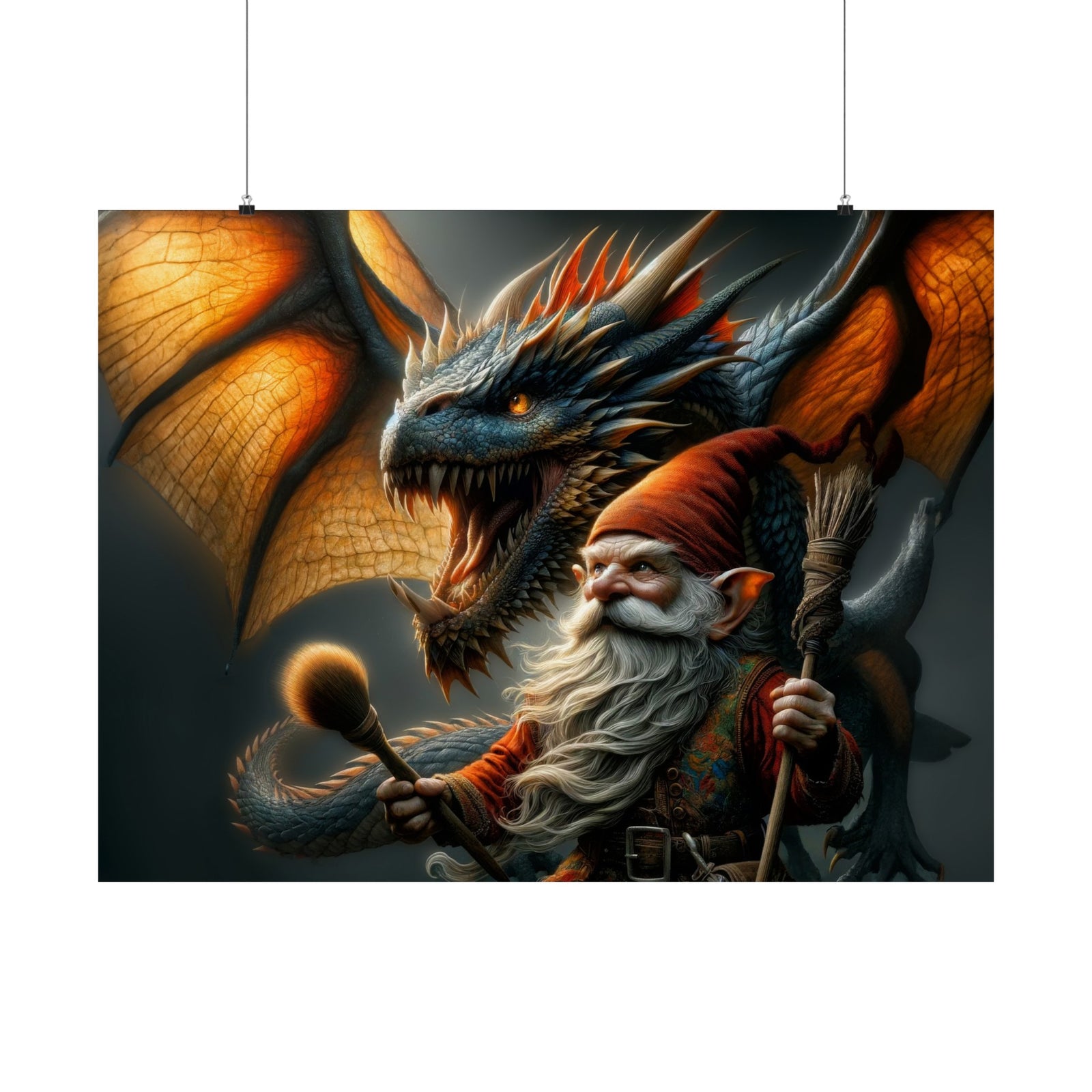 The Gnome's Dragon Poster