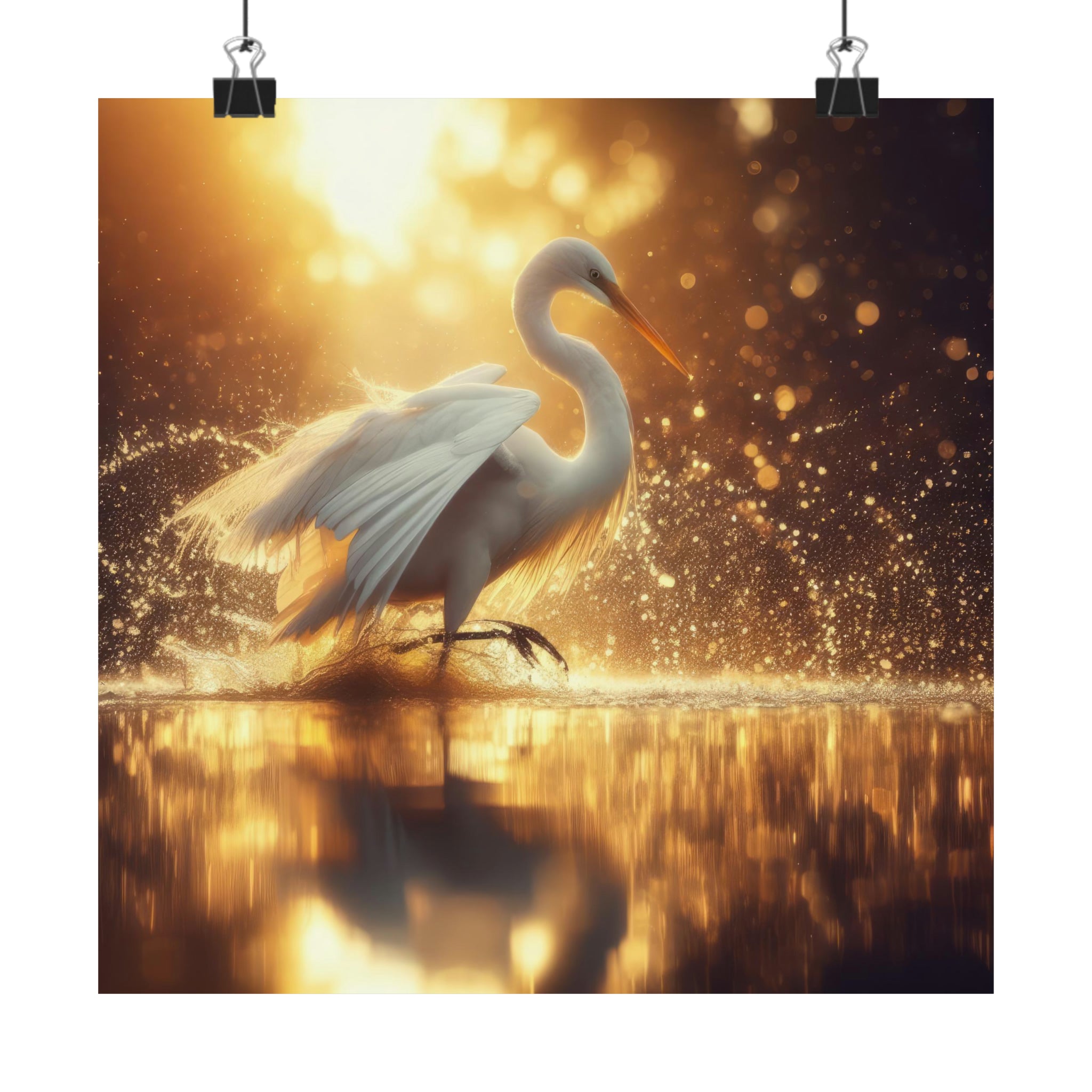 Elegancia efervescente Póster