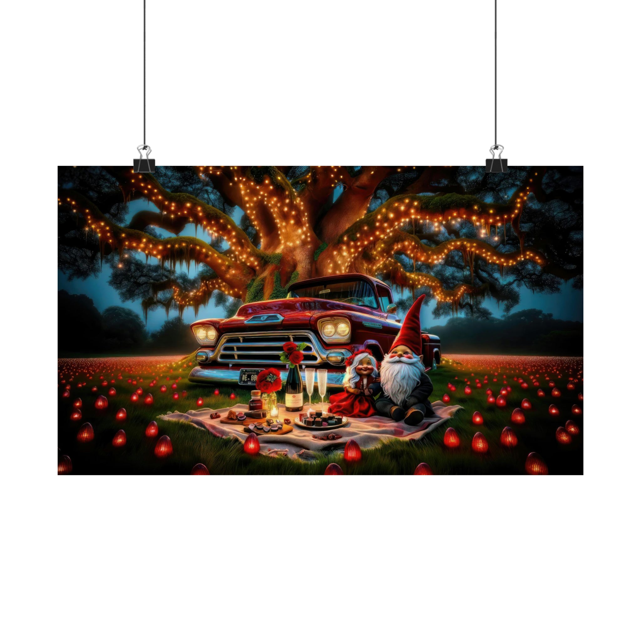 El romántico San Valentín de Lulu y Gigglefoot Póster