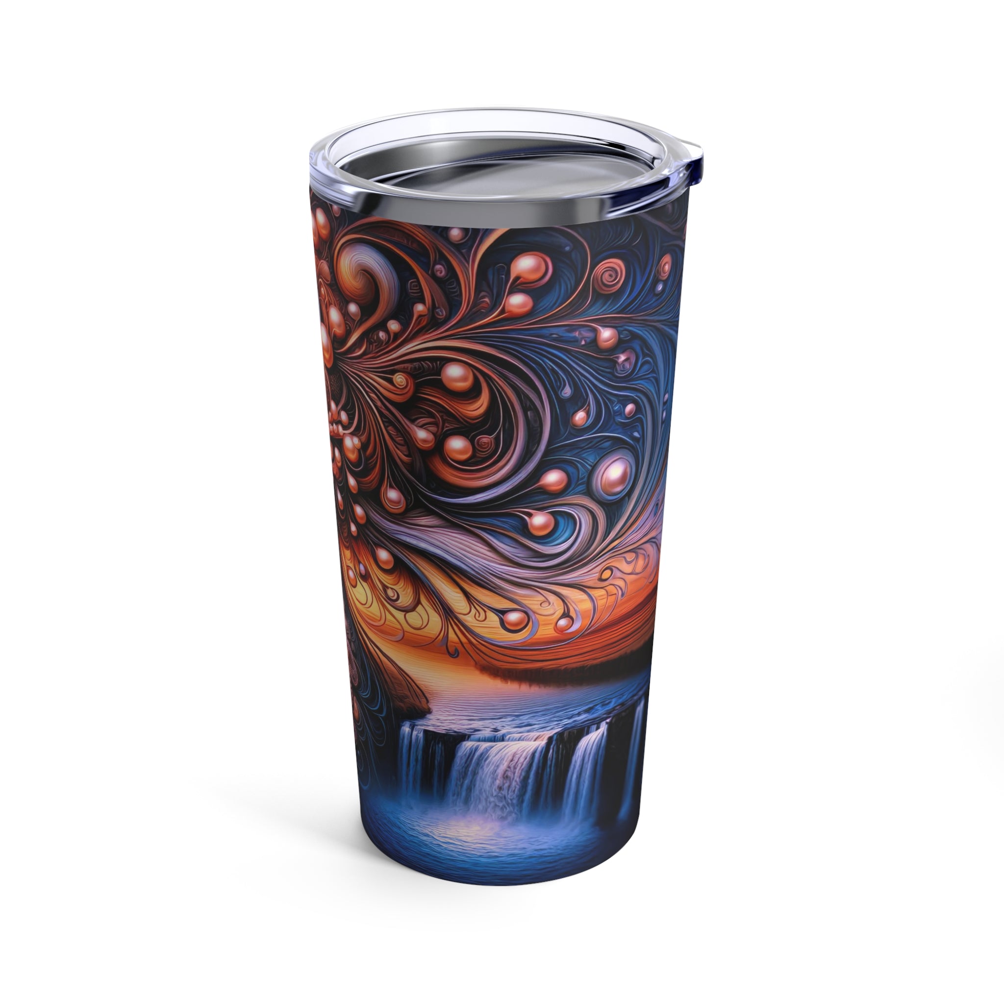 Pearlescent Dreams at Dusk Tumbler 20oz