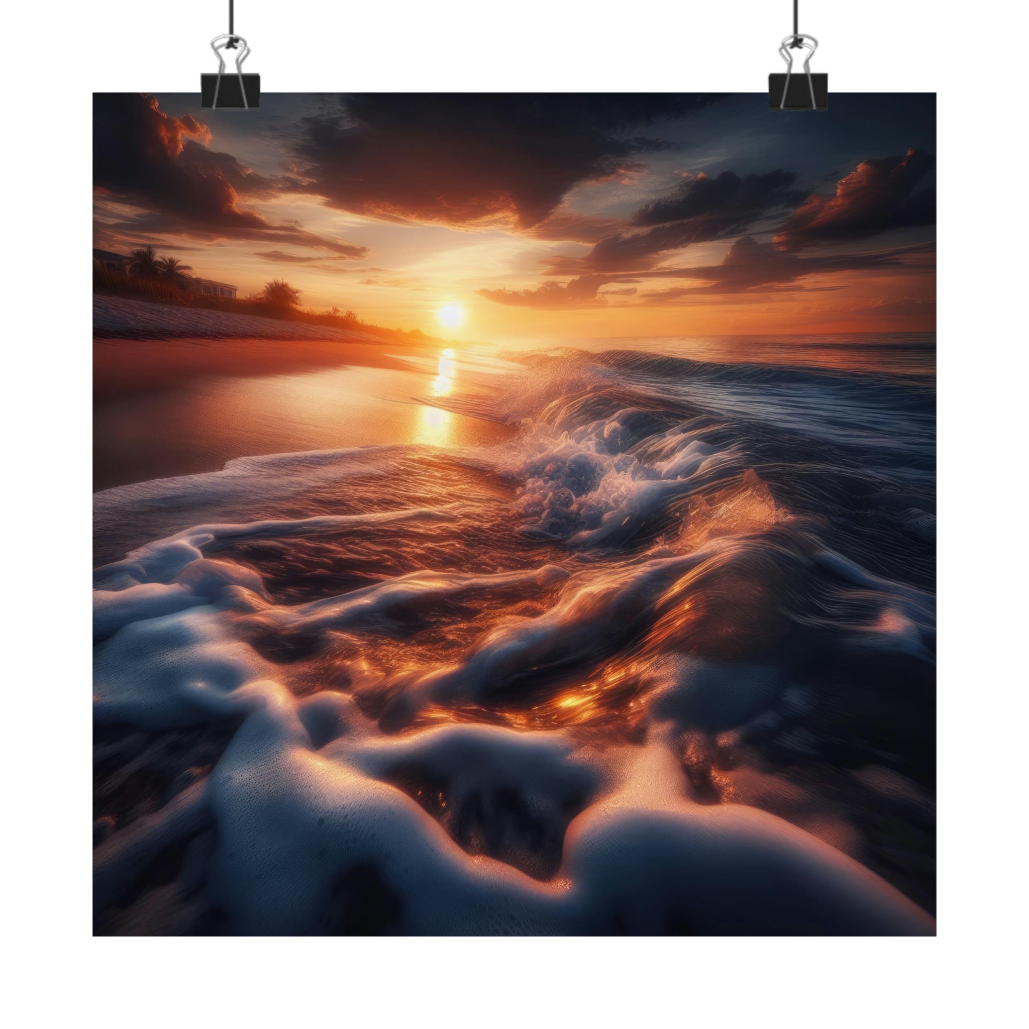 The Illuminated Shore Poster