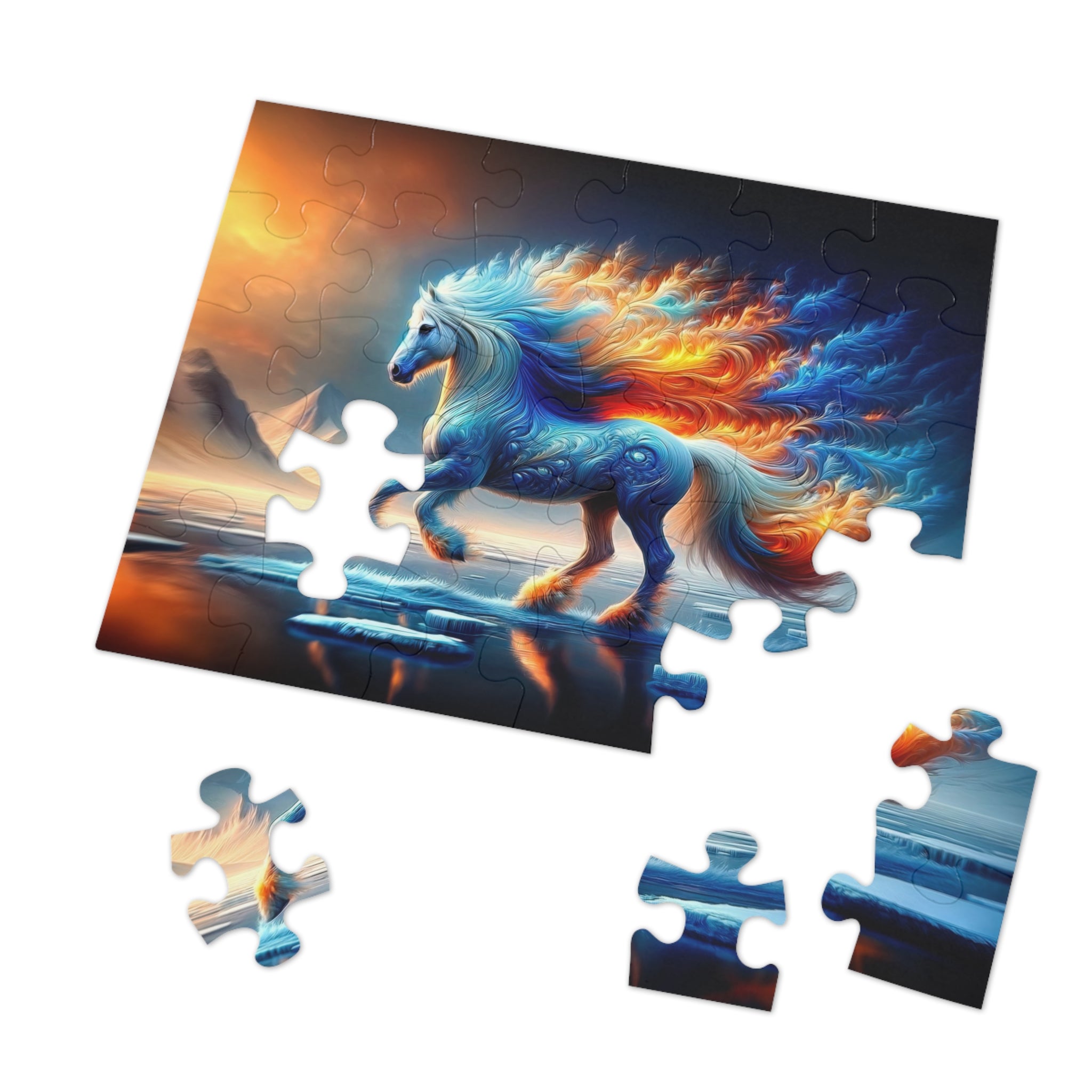 Frostfire Elegance Puzzle