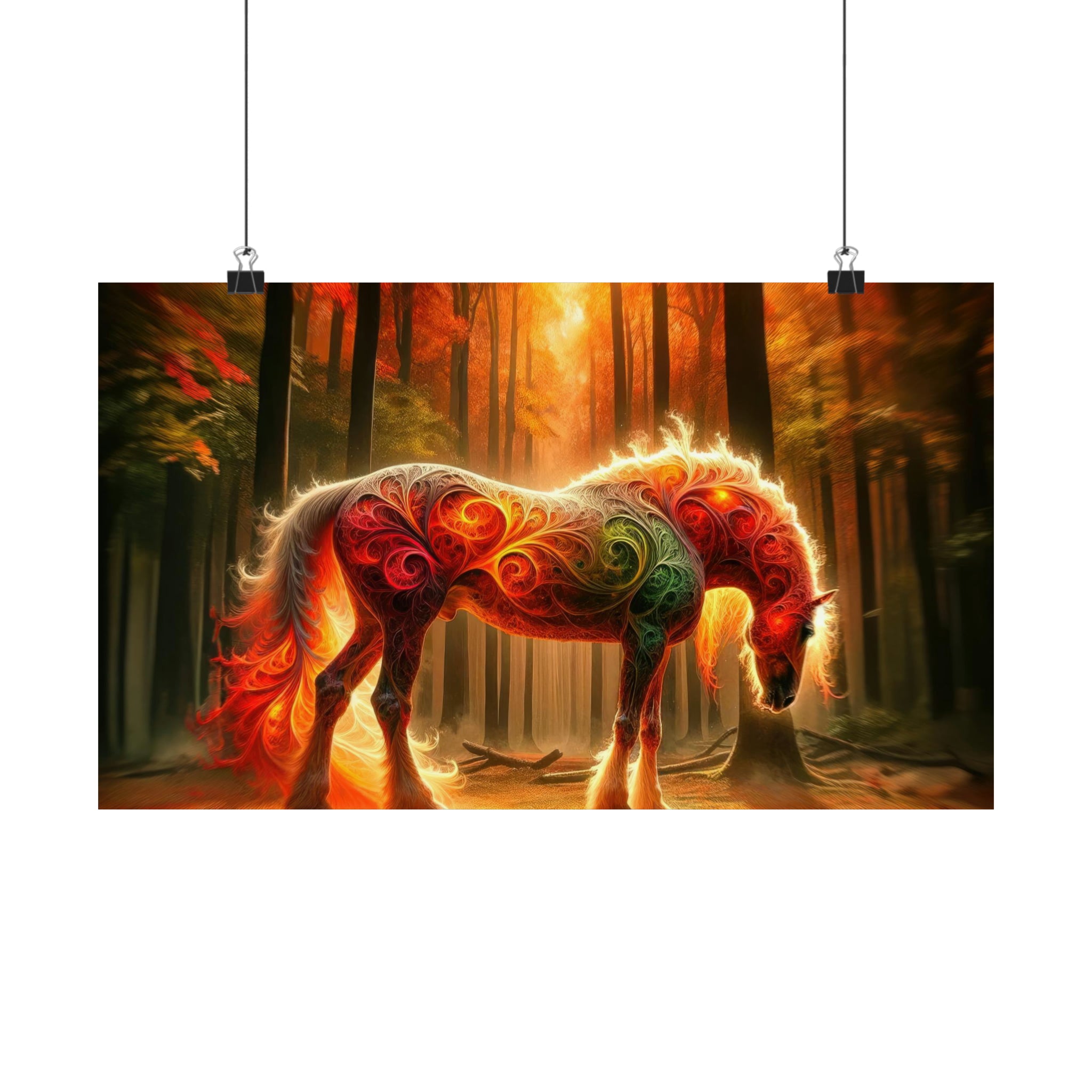 The Incandescent Steed Poster