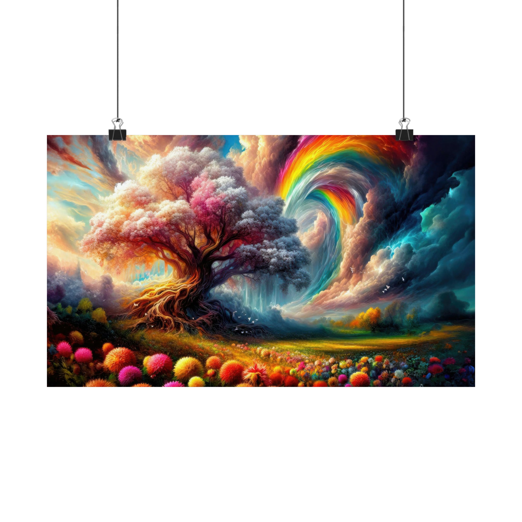 Vortex of the Enchanted Arbor Poster