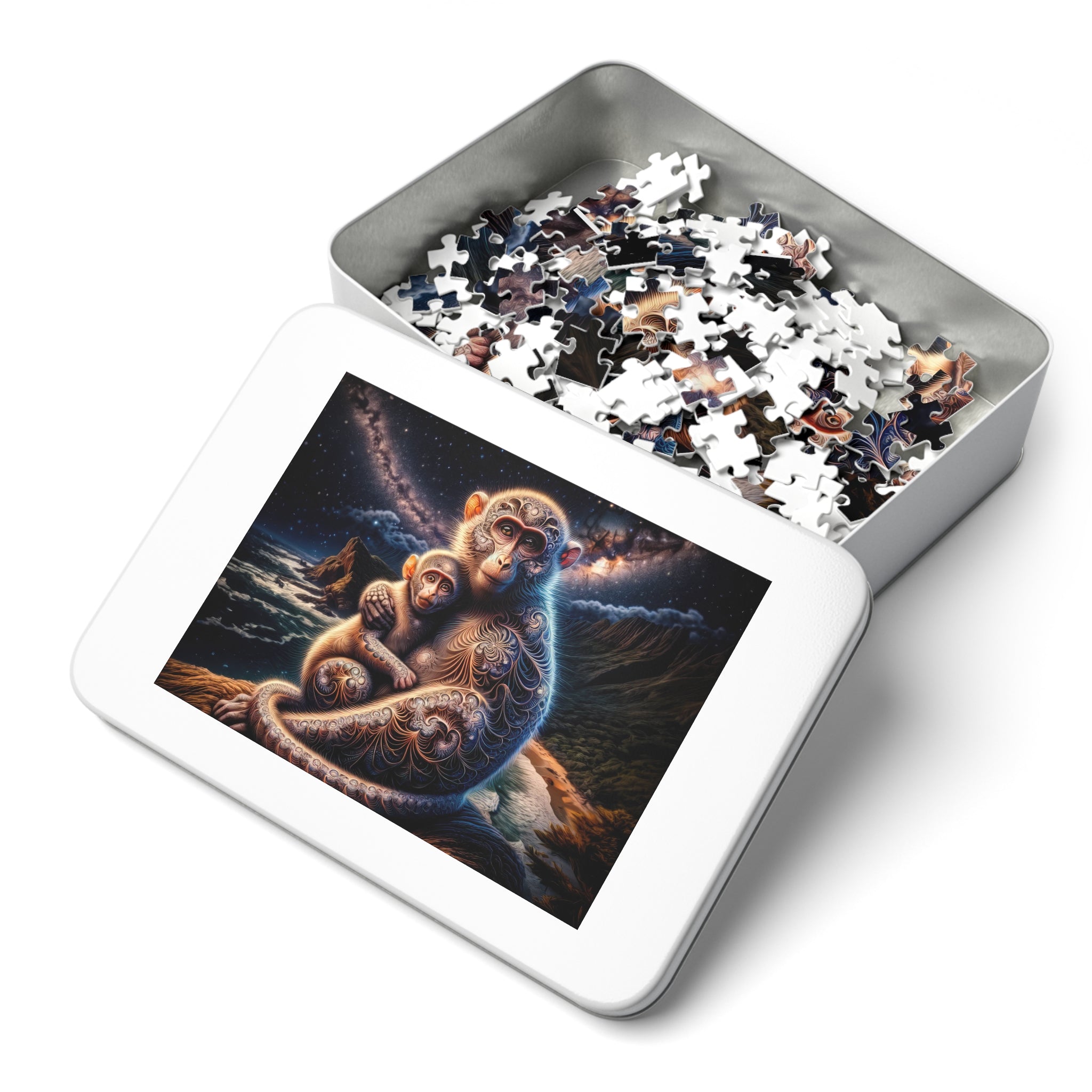 Infinity in a Mother's Embrace Jigsaw Puzzle