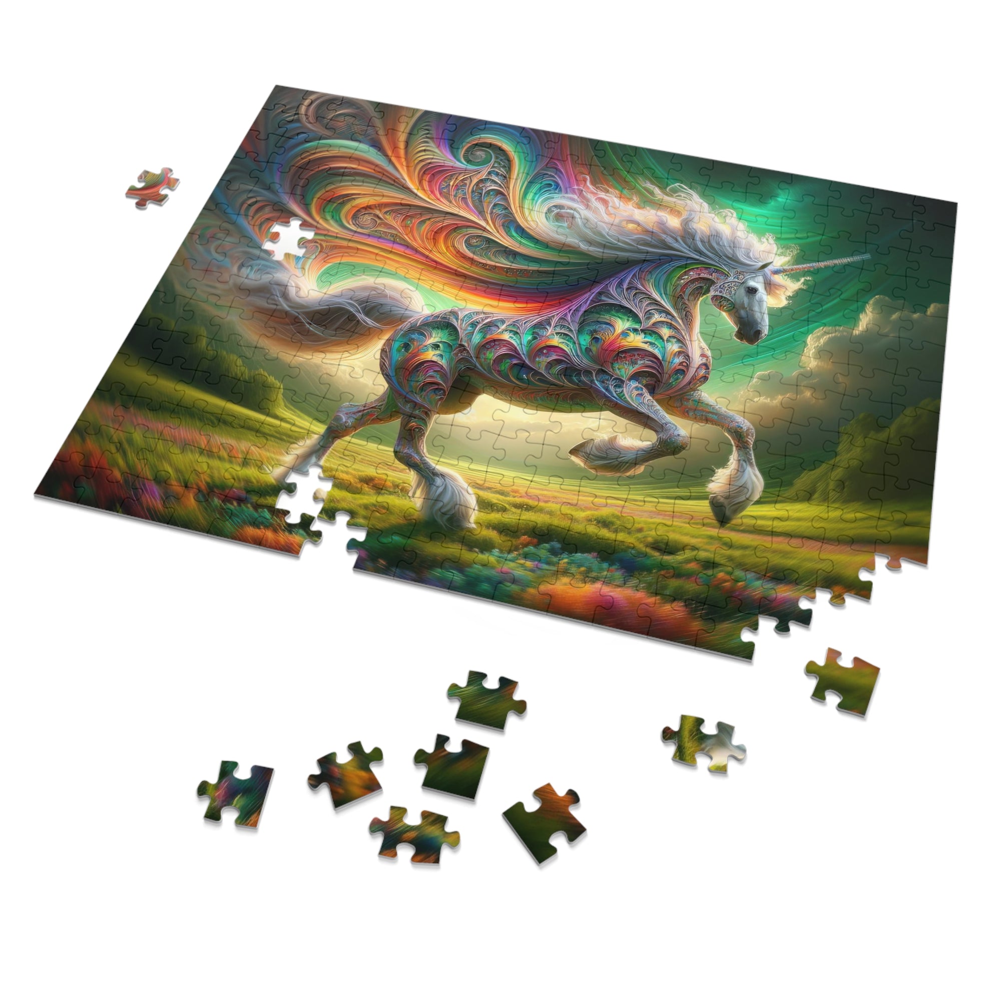 Spectral Spirals Jigsaw Puzzle