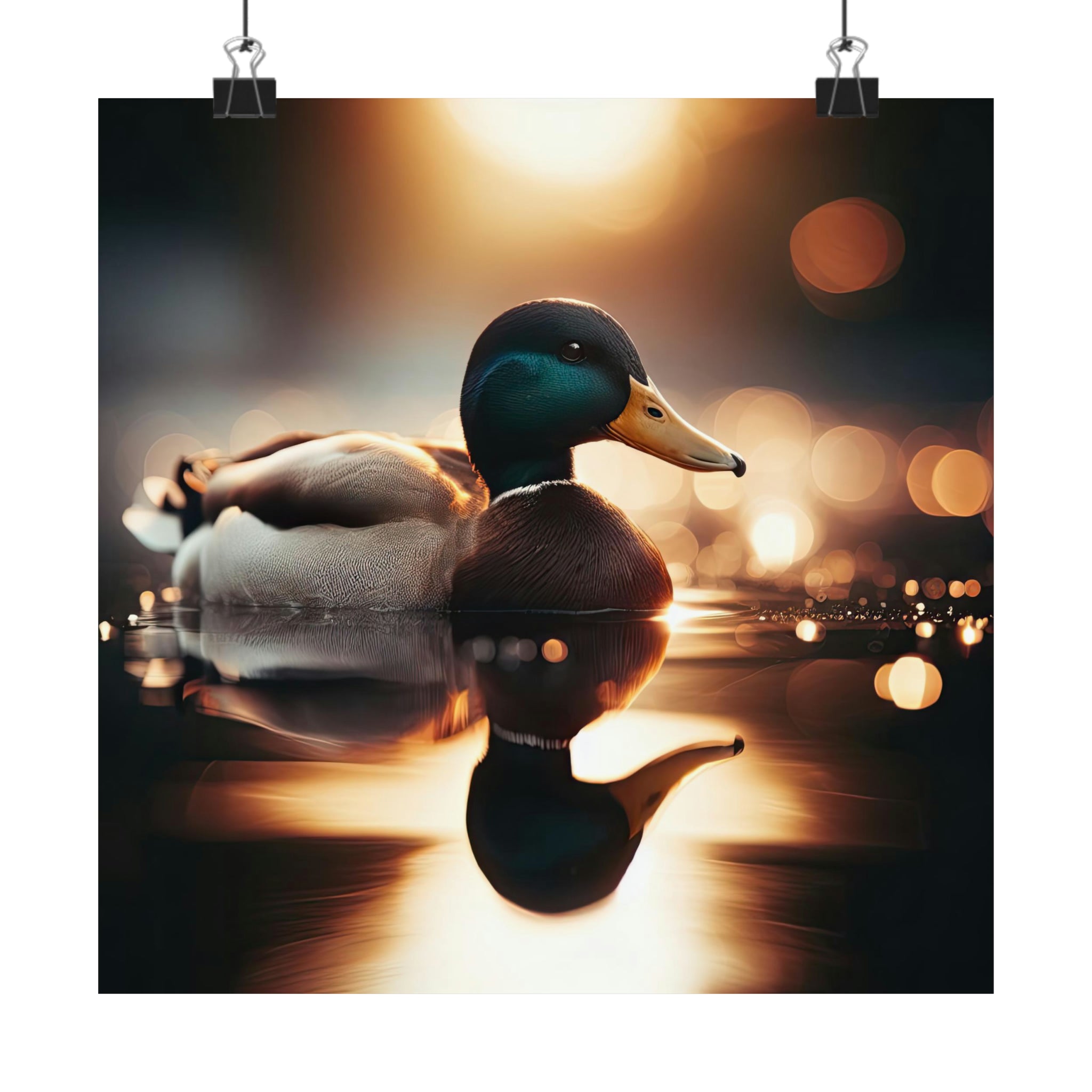 La elegancia del anochecer Póster