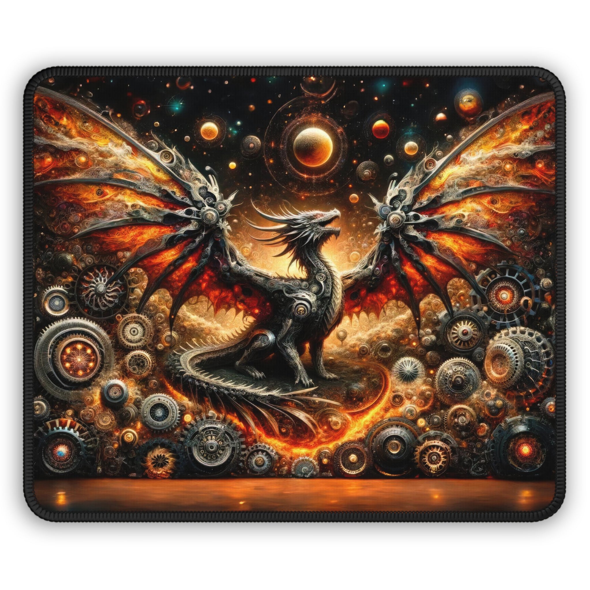 The Automaton Dragon Gaming Mouse Pad