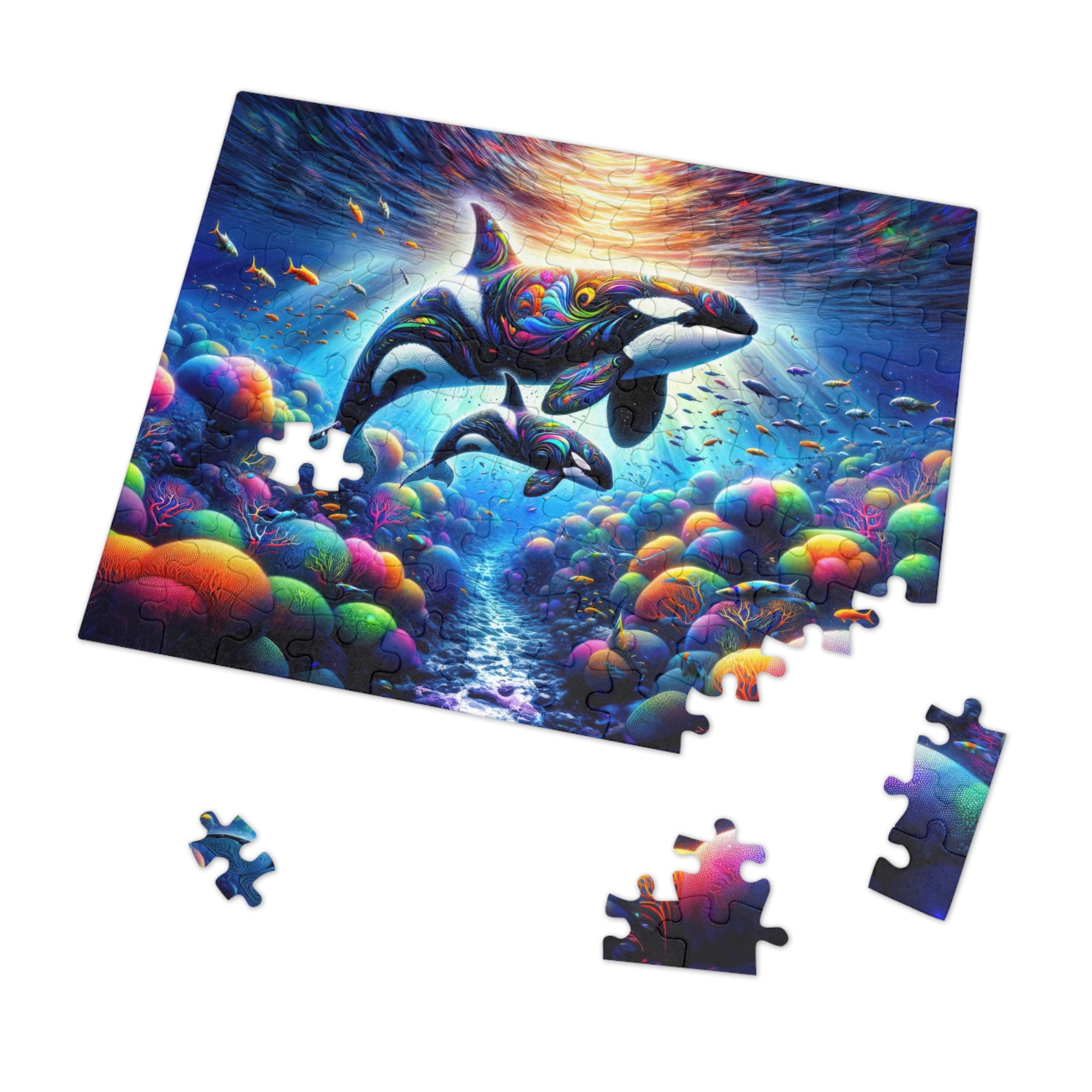 Puzzle Berceuse des profondeurs lumineuses