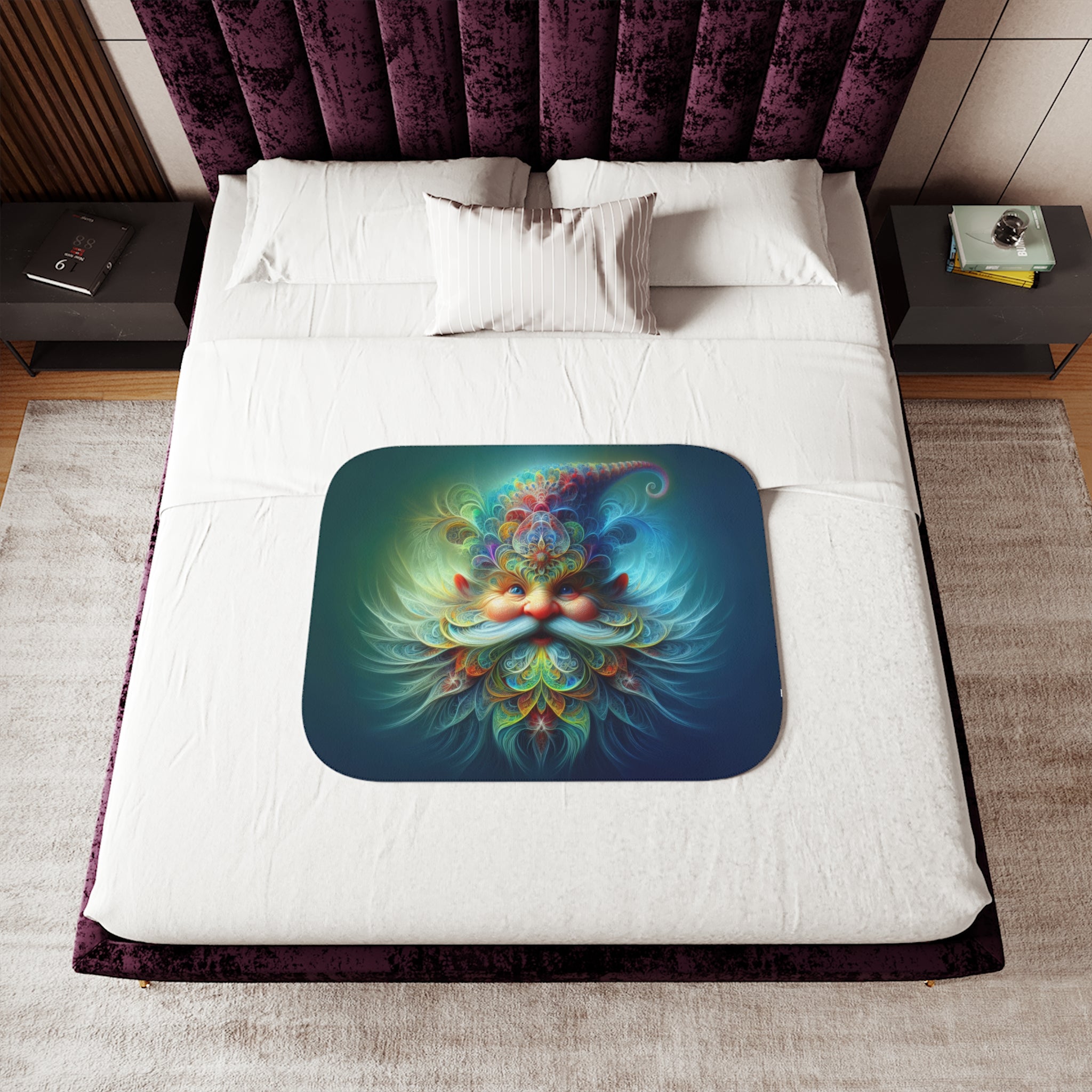 Enchanted Laughter Sherpa Blanket