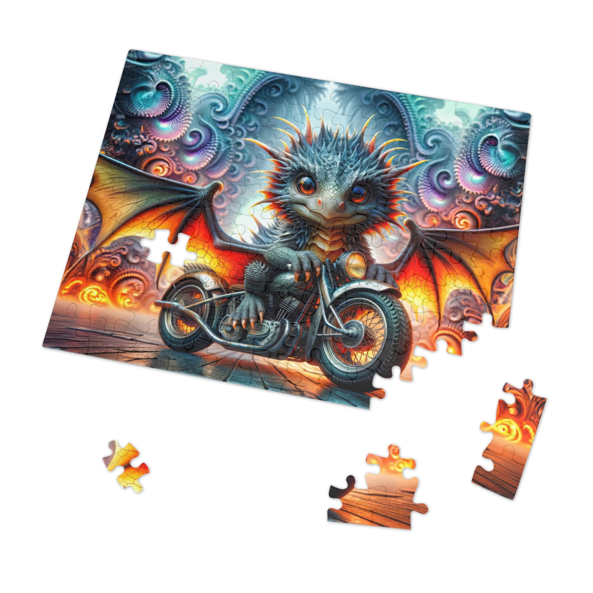 Iron Scales and Leather Wings Jigsaw Puzzle