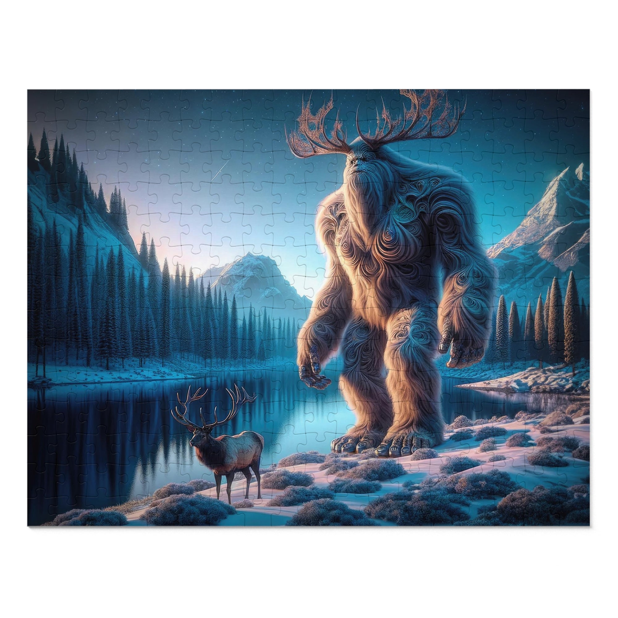 Guardian of the Glacial Groves Jigsaw Puzzle