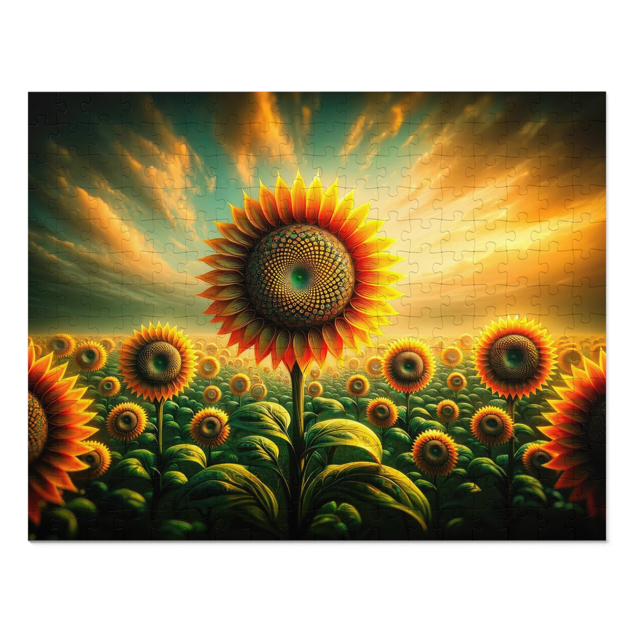 Caleidoscopio de la flora solar Puzzle