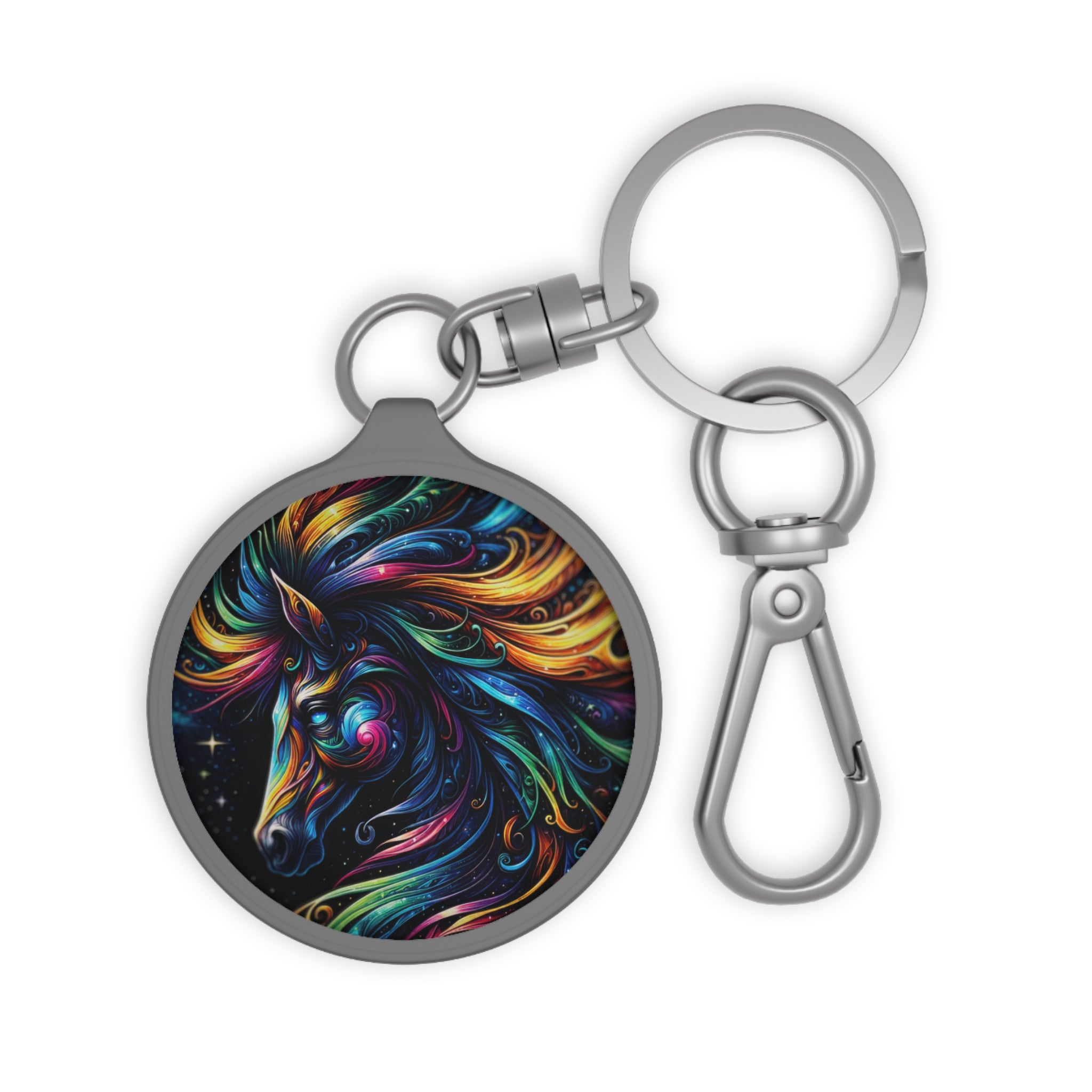Galaxy Gallop Keyring Tag