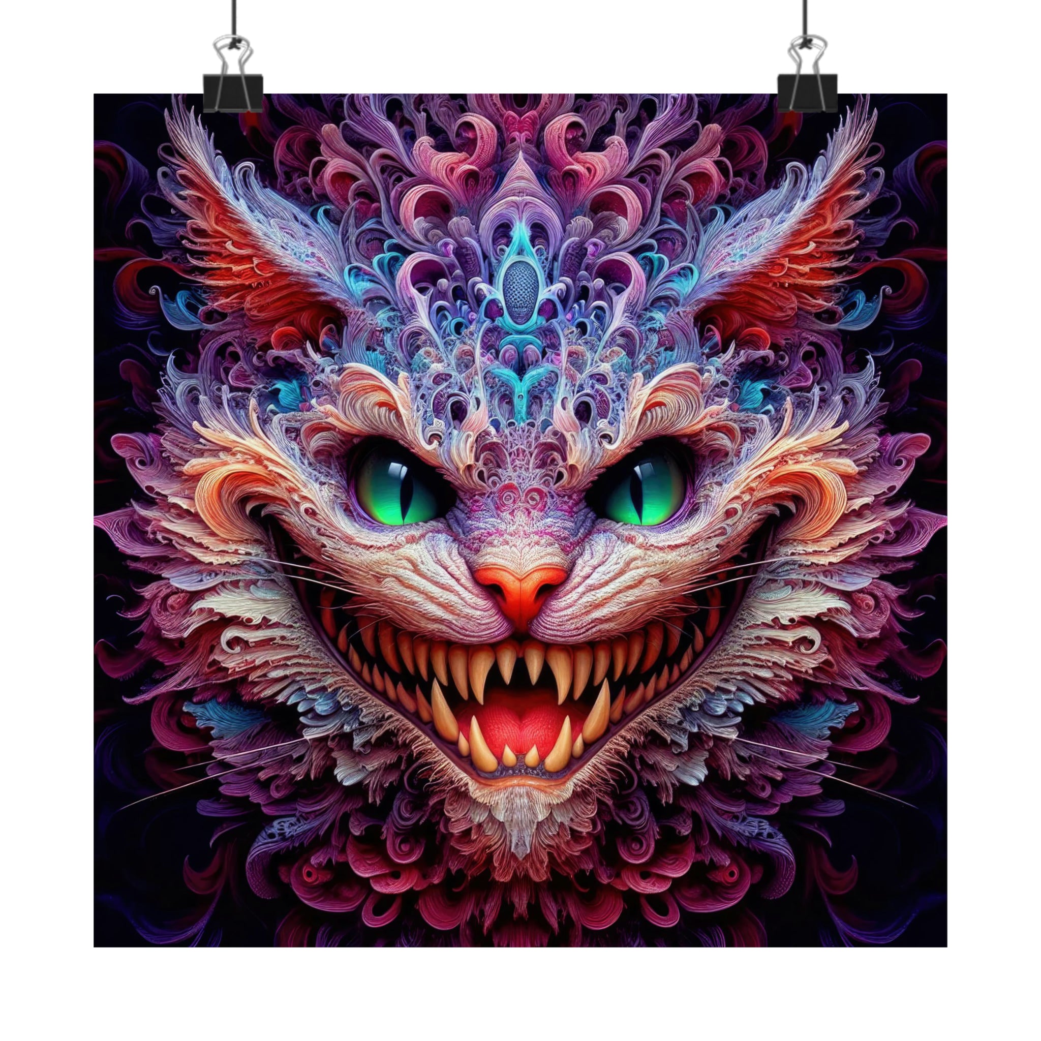 La sentinelle psychédélique du royaume de Dreamscape Poster