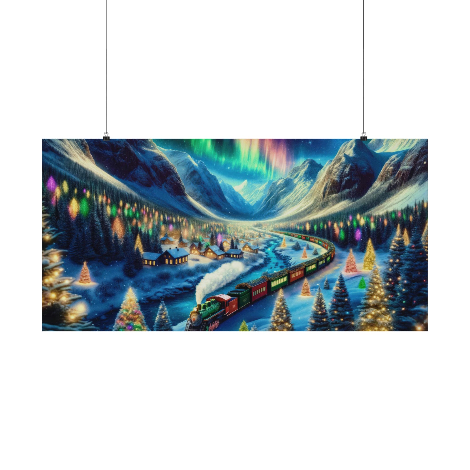 Polar Express enchanté Poster