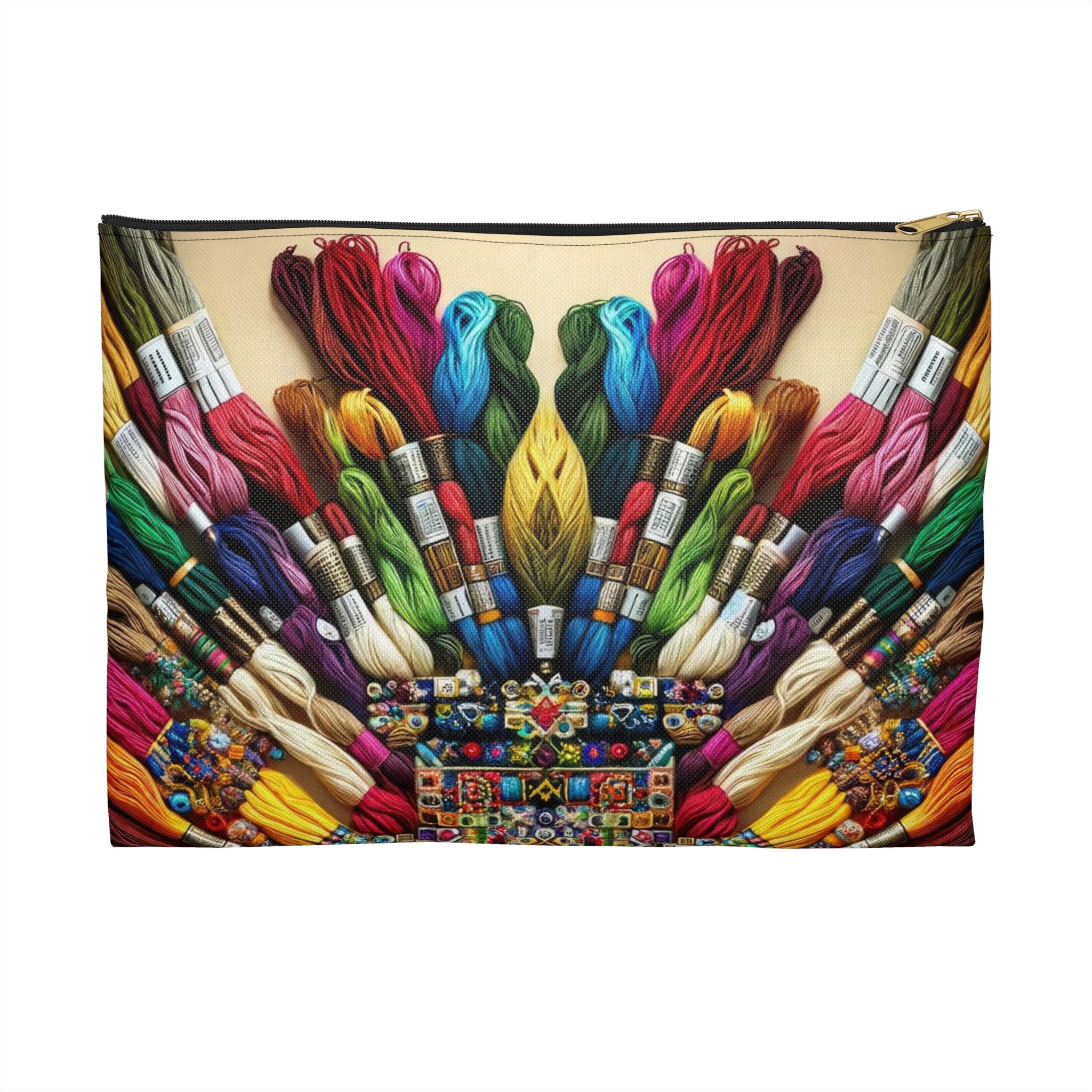 Kaleidoscope of Threads Accessory Pouch