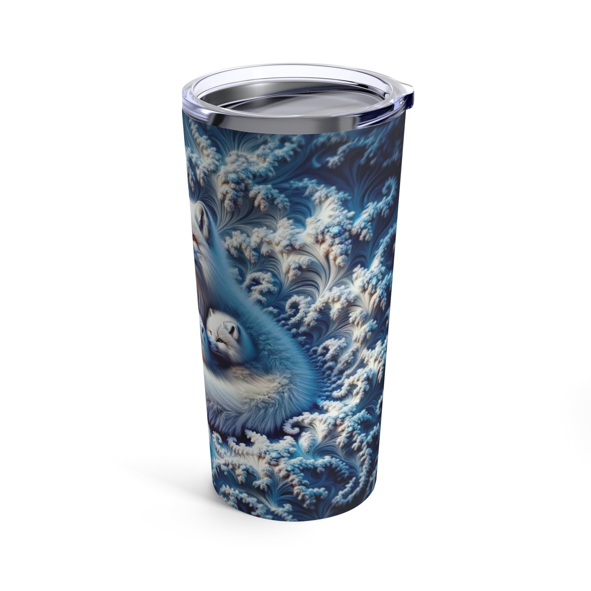 The Foxes of Fractal Valley Tumbler 20oz