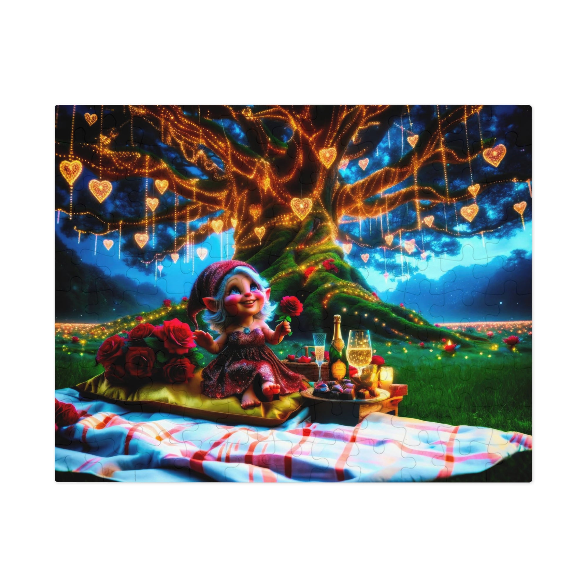 Iceglitter's Enchanting Valentine Jigsaw Puzzle