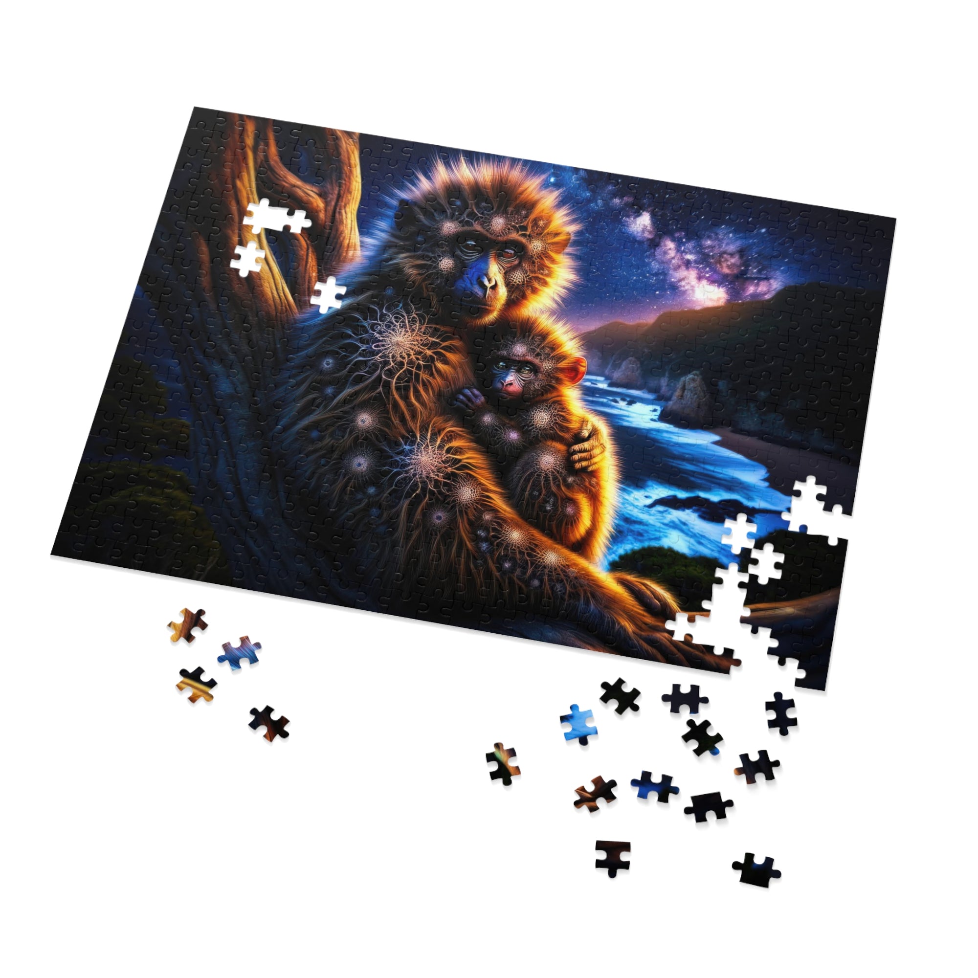 Embrace of the Starry Eyed Jigsaw Puzzle